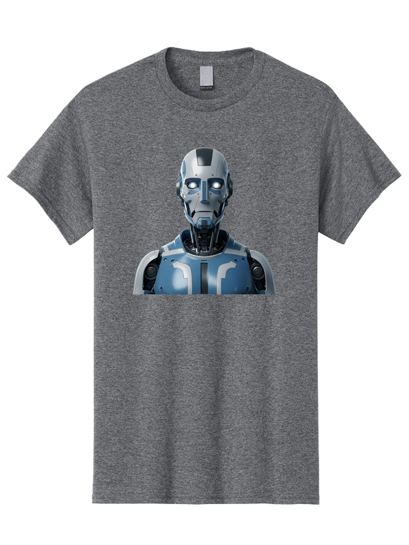 Robot-Bust Men'S Graphic Tee, 100% Cotton, Comfortable Casual Summer Wear, Machine Washable, Vintage Camera, Old Camera, Antique Camera, Black Camera, Classic Photography, Photography Equipment, Nostalgic Device, Film Camera, Camera Art Bah030