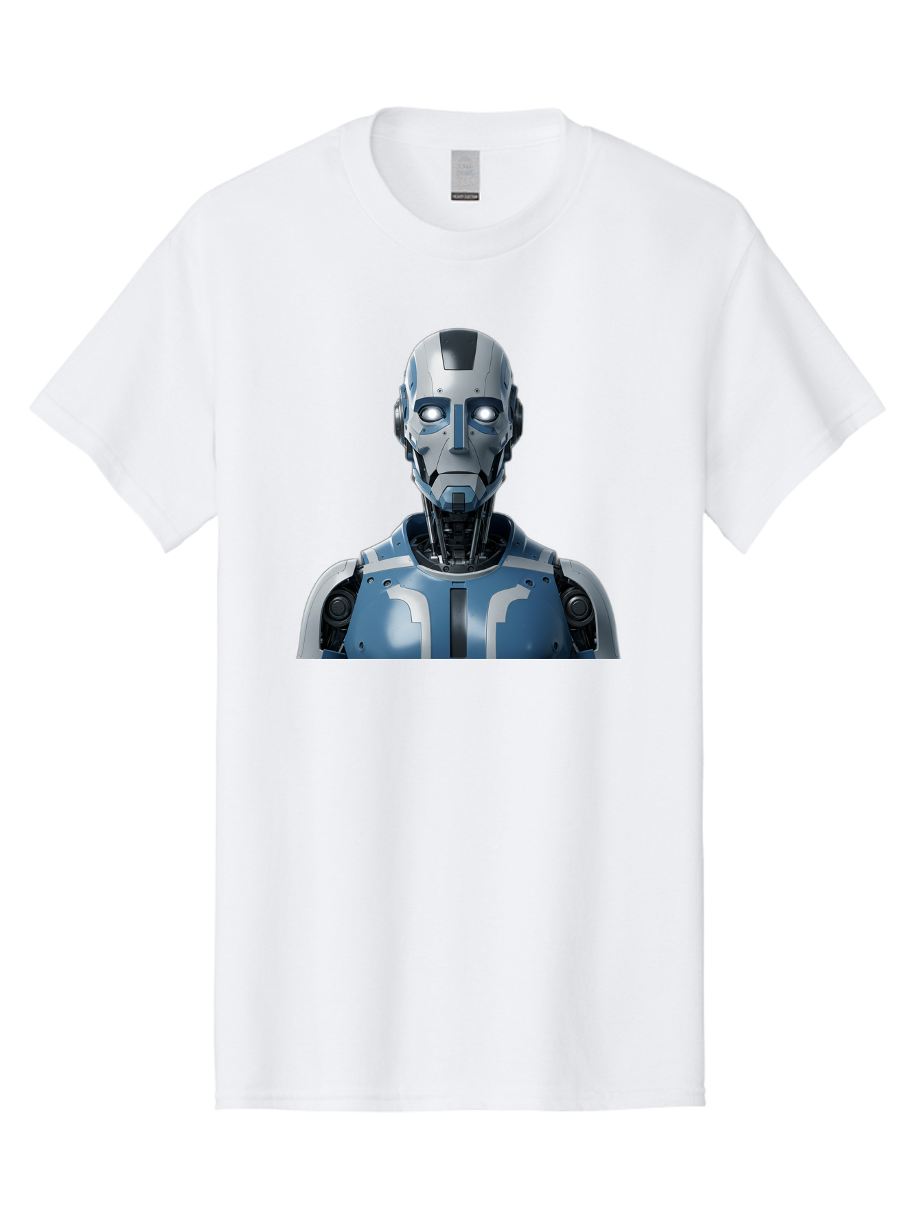Robot-Bust Men'S Graphic Tee, 100% Cotton, Comfortable Casual Summer Wear, Machine Washable, Vintage Camera, Old Camera, Antique Camera, Black Camera, Classic Photography, Photography Equipment, Nostalgic Device, Film Camera, Camera Art Bah030