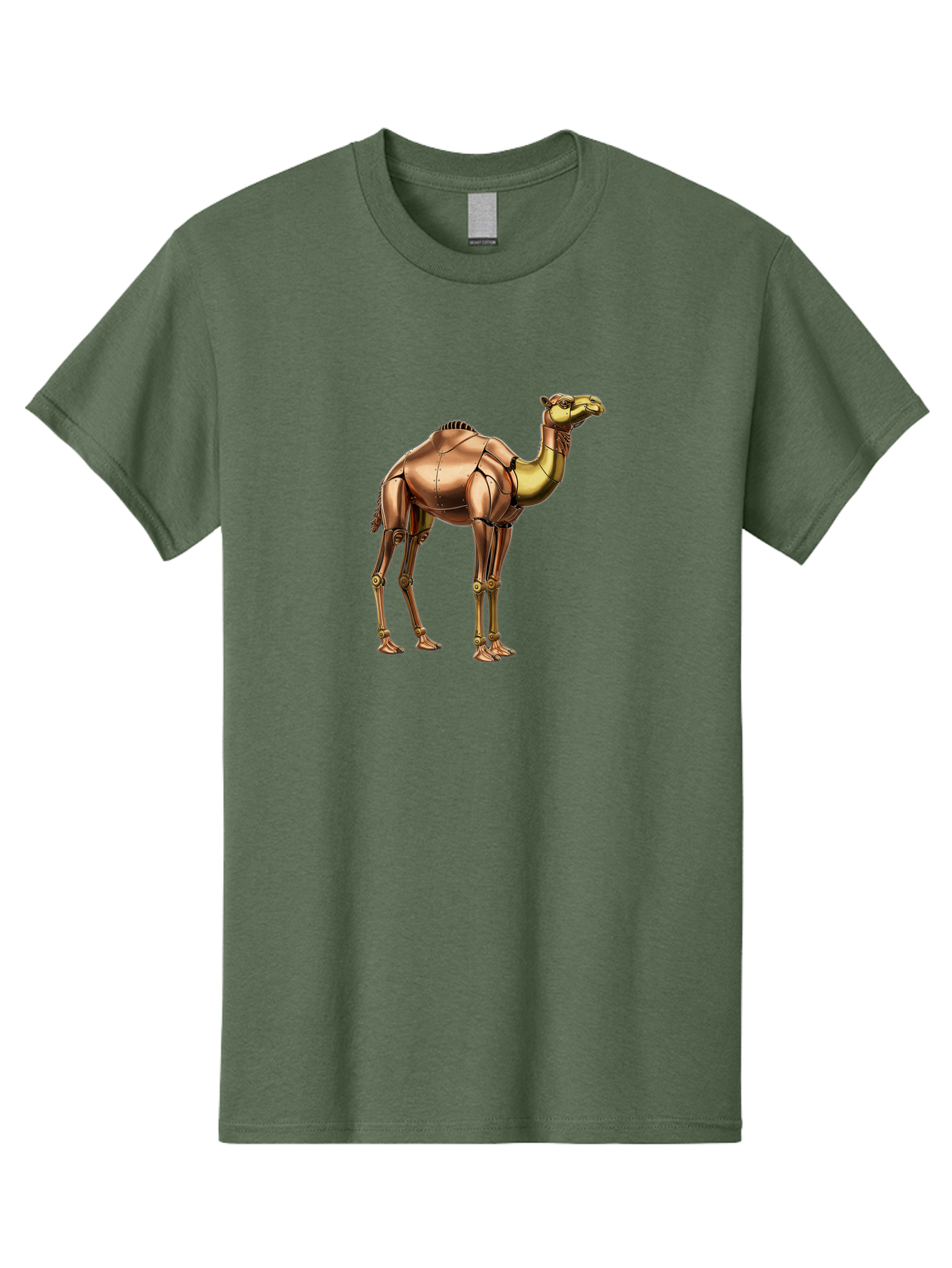 Robot-Camel Men'S Graphic Tee, 100% Cotton, Comfortable Casual Summer Wear, Machine Washable, Vintage Camera, Old Camera, Antique Camera, Black Camera, Classic Photography, Photography Equipment, Nostalgic Device, Film Camera, Camera Art Bah031