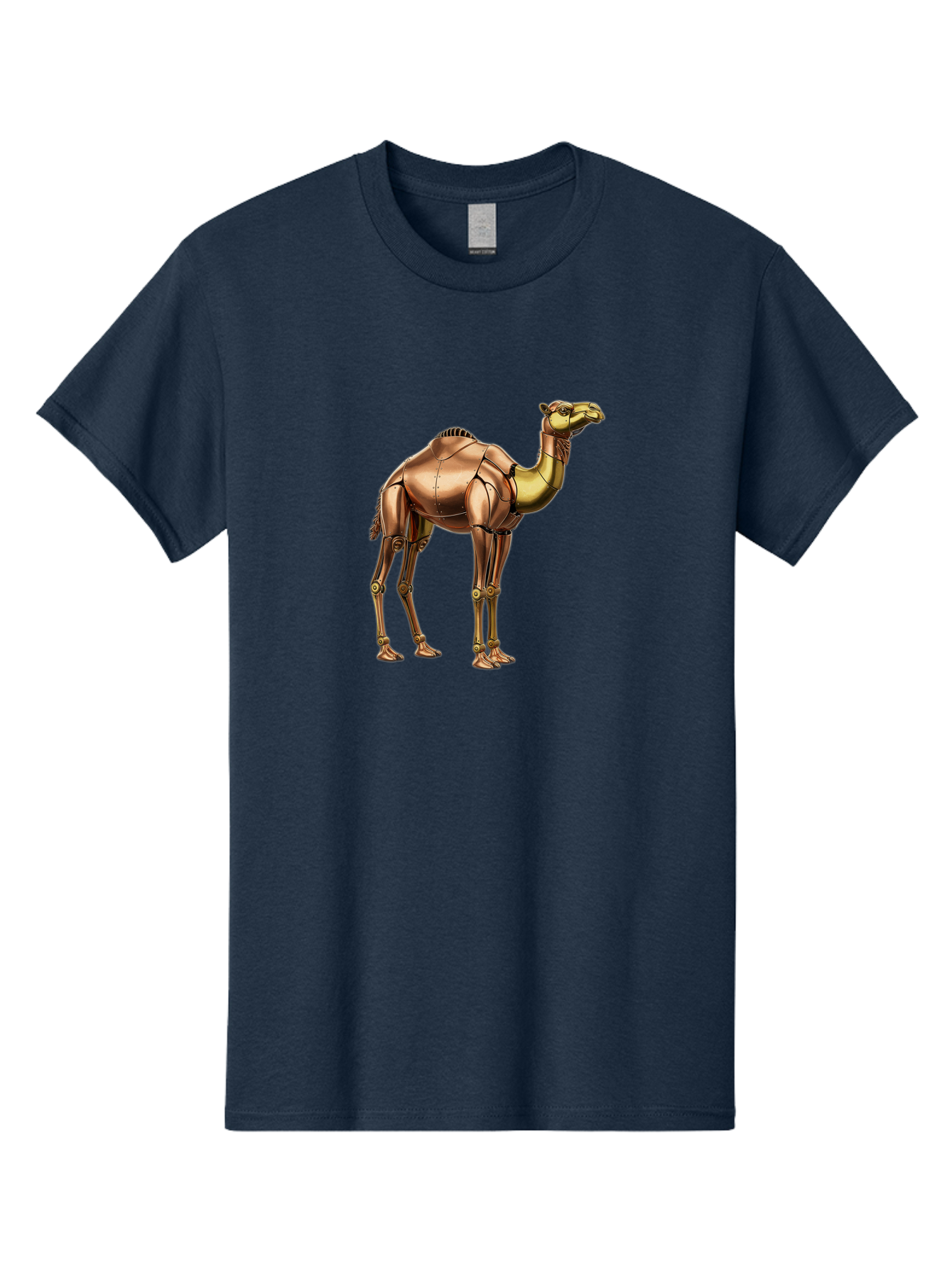 Robot-Camel Men'S Graphic Tee, 100% Cotton, Comfortable Casual Summer Wear, Machine Washable, Vintage Camera, Old Camera, Antique Camera, Black Camera, Classic Photography, Photography Equipment, Nostalgic Device, Film Camera, Camera Art Bah031