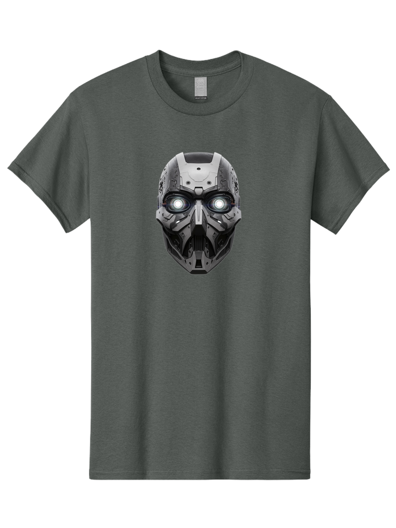Robot-Face Men'S Graphic Tee, 100% Cotton, Comfortable Casual Summer Wear, Machine Washable, Vintage Camera, Old Camera, Antique Camera, Black Camera, Classic Photography, Photography Equipment, Nostalgic Device, Film Camera, Camera Art Bah032