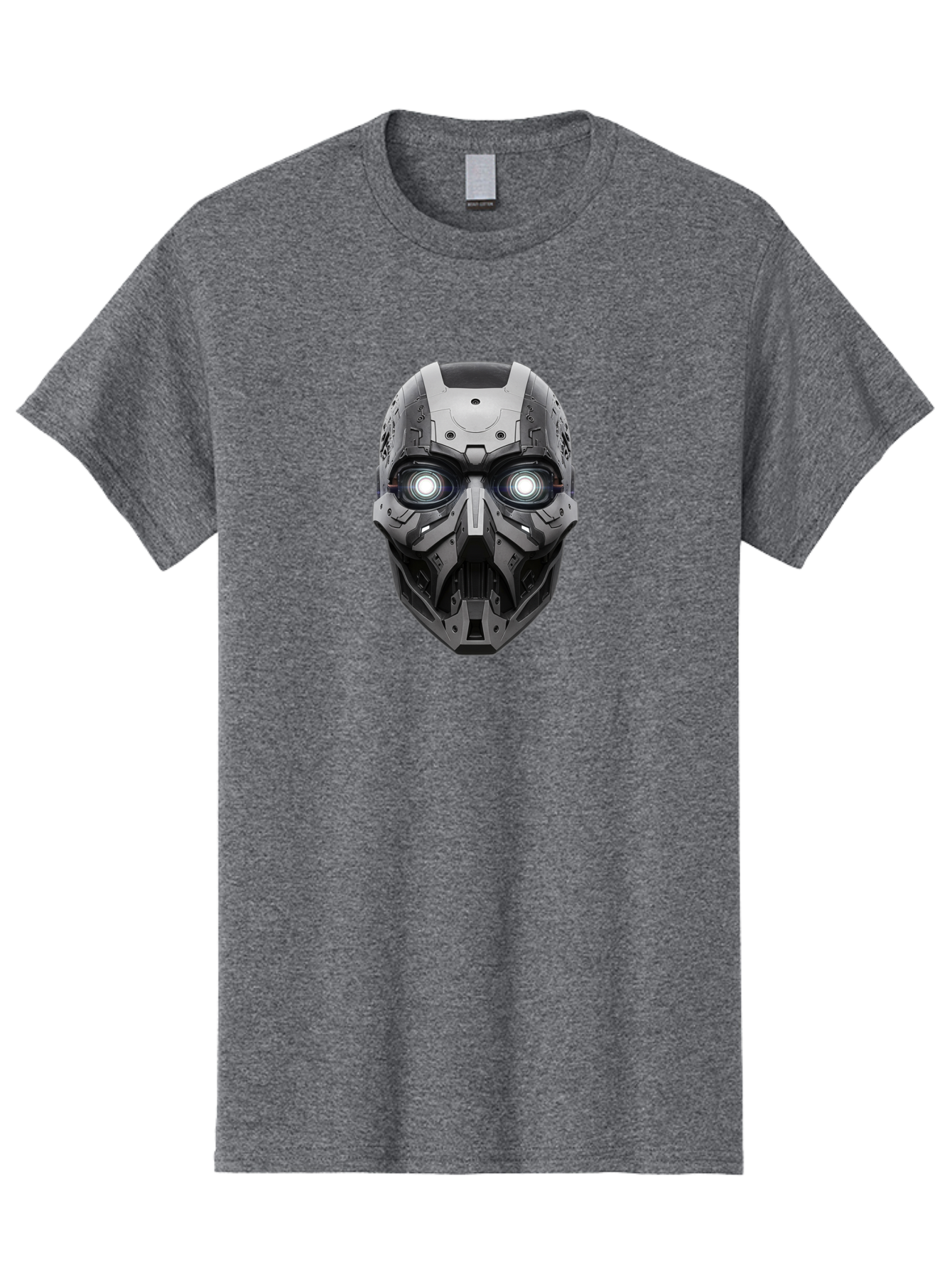 Robot-Face Men'S Graphic Tee, 100% Cotton, Comfortable Casual Summer Wear, Machine Washable, Vintage Camera, Old Camera, Antique Camera, Black Camera, Classic Photography, Photography Equipment, Nostalgic Device, Film Camera, Camera Art Bah032