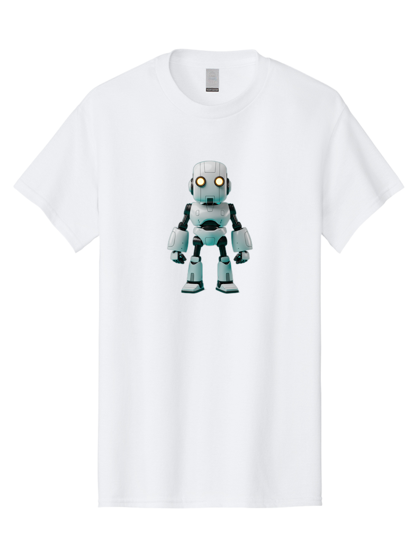 Robot Men'S Graphic Tee, 100% Cotton, Comfortable Casual Summer Wear, Machine Washable, Vintage Camera, Old Camera, Antique Camera, Black Camera, Classic Photography, Photography Equipment, Nostalgic Device, Film Camera, Camera Art Bah035