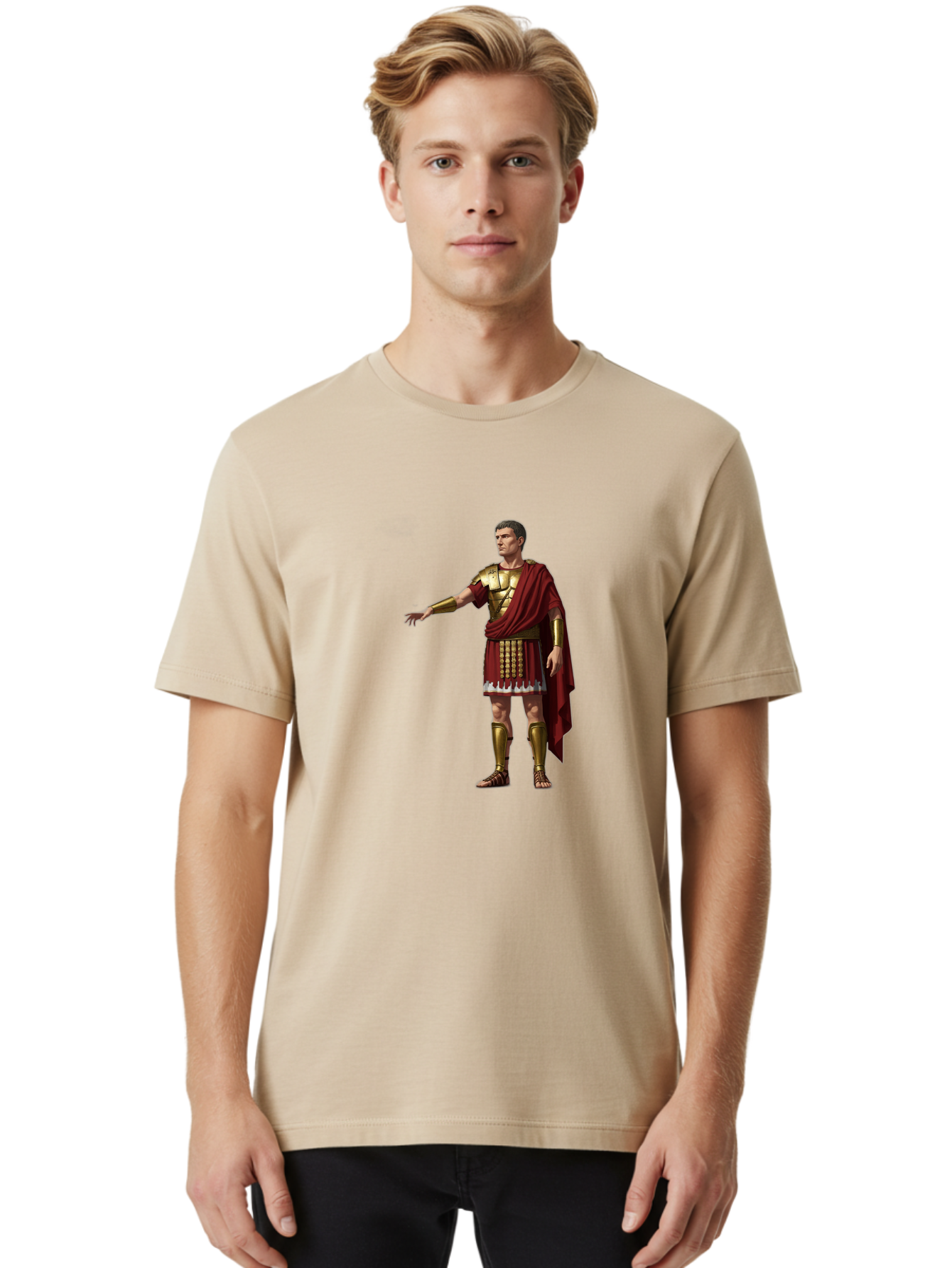 Roman-General Men'S Graphic Tee, 100% Cotton, Comfortable Casual Summer Wear, Machine Washable, Vintage Camera, Old Camera, Antique Camera, Black Camera, Classic Photography, Photography Equipment, Nostalgic Device, Film Camera, Camera Art Bah037