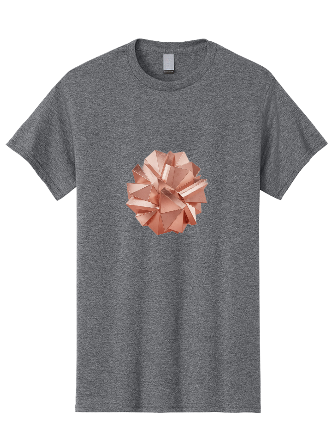 Rose-Gold-Origami-Ball Men'S Graphic Tee, 100% Cotton, Comfortable Casual Summer Wear, Machine Washable, Vintage Camera, Old Camera, Antique Camera, Black Camera, Classic Photography, Photography Equipment, Nostalgic Device, Film Camera, Bah043