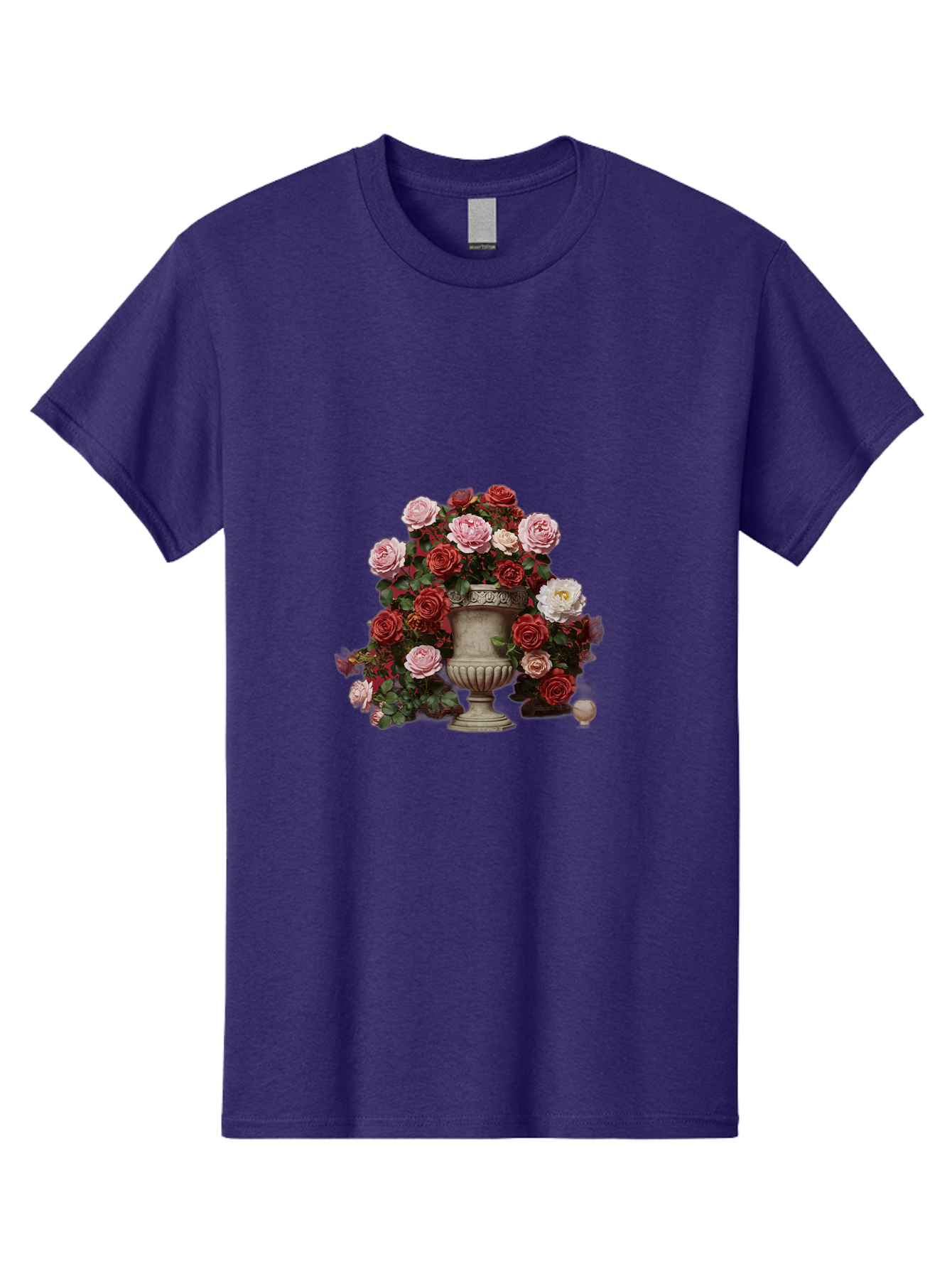 Roses-In-Vase Men'S Graphic Tee, 100% Cotton, Comfortable Casual Summer Wear, Machine Washable, Vintage Camera, Old Camera, Antique Camera, Black Camera, Classic Photography, Photography Equipment, Nostalgic Device, Film Camera, Camera Art Bah047