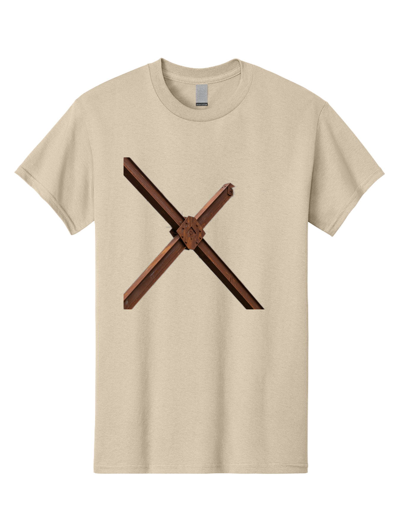 Rustic-Metal-Beams Men'S Graphic Tee, 100% Cotton, Comfortable Casual Summer Wear, Machine Washable, Vintage Camera, Old Camera, Antique Camera, Black Camera, Classic Photography, Photography Equipment, Nostalgic Device, Film Camera, Bah050