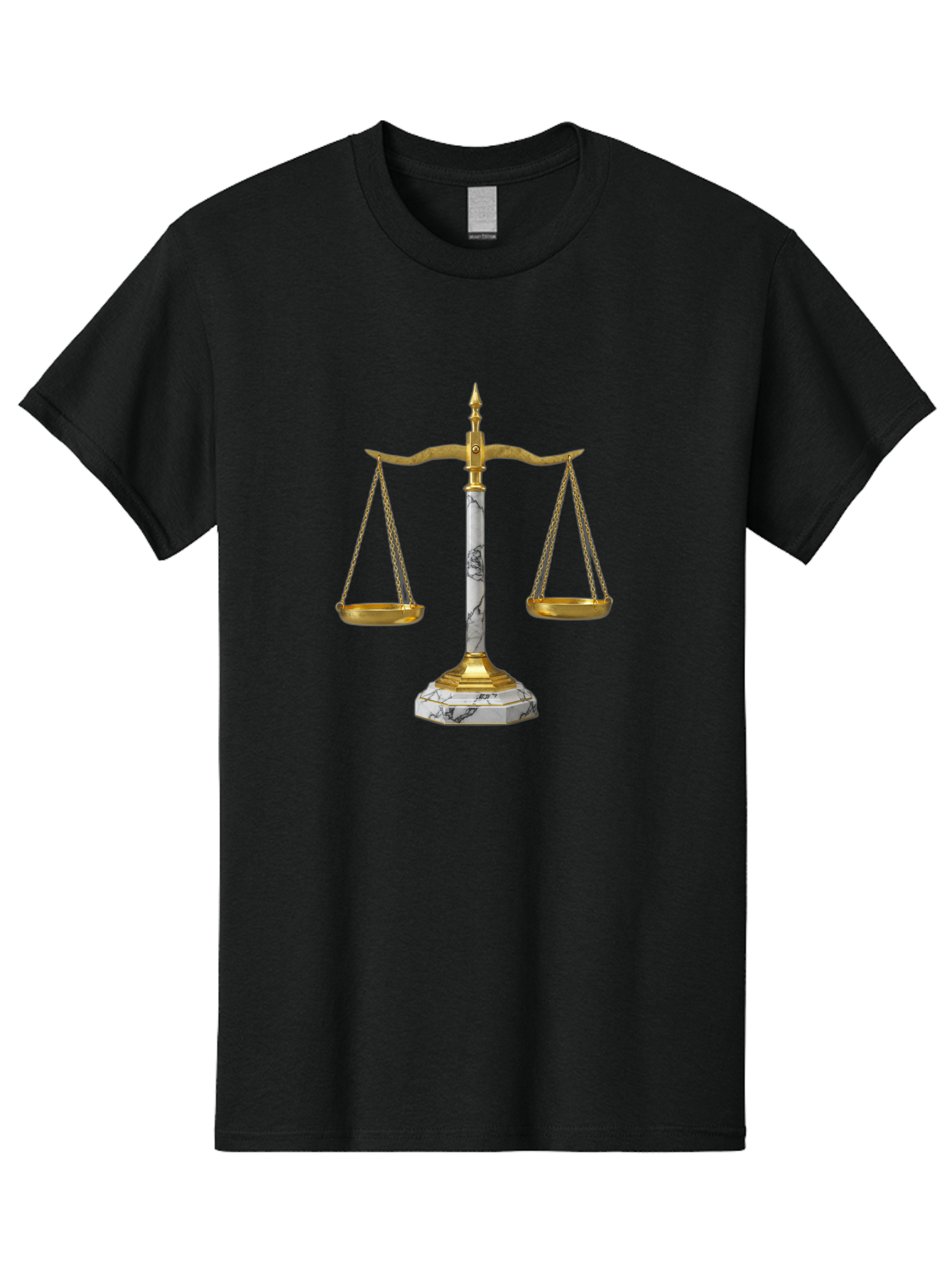 Scales-Of-Justice-1 Men'S Graphic Tee, 100% Cotton, Comfortable Casual Summer Wear, Machine Washable, Vintage Camera, Old Camera, Antique Camera, Black Camera, Classic Photography, Photography Equipment, Nostalgic Device, Film Camera, Bah070