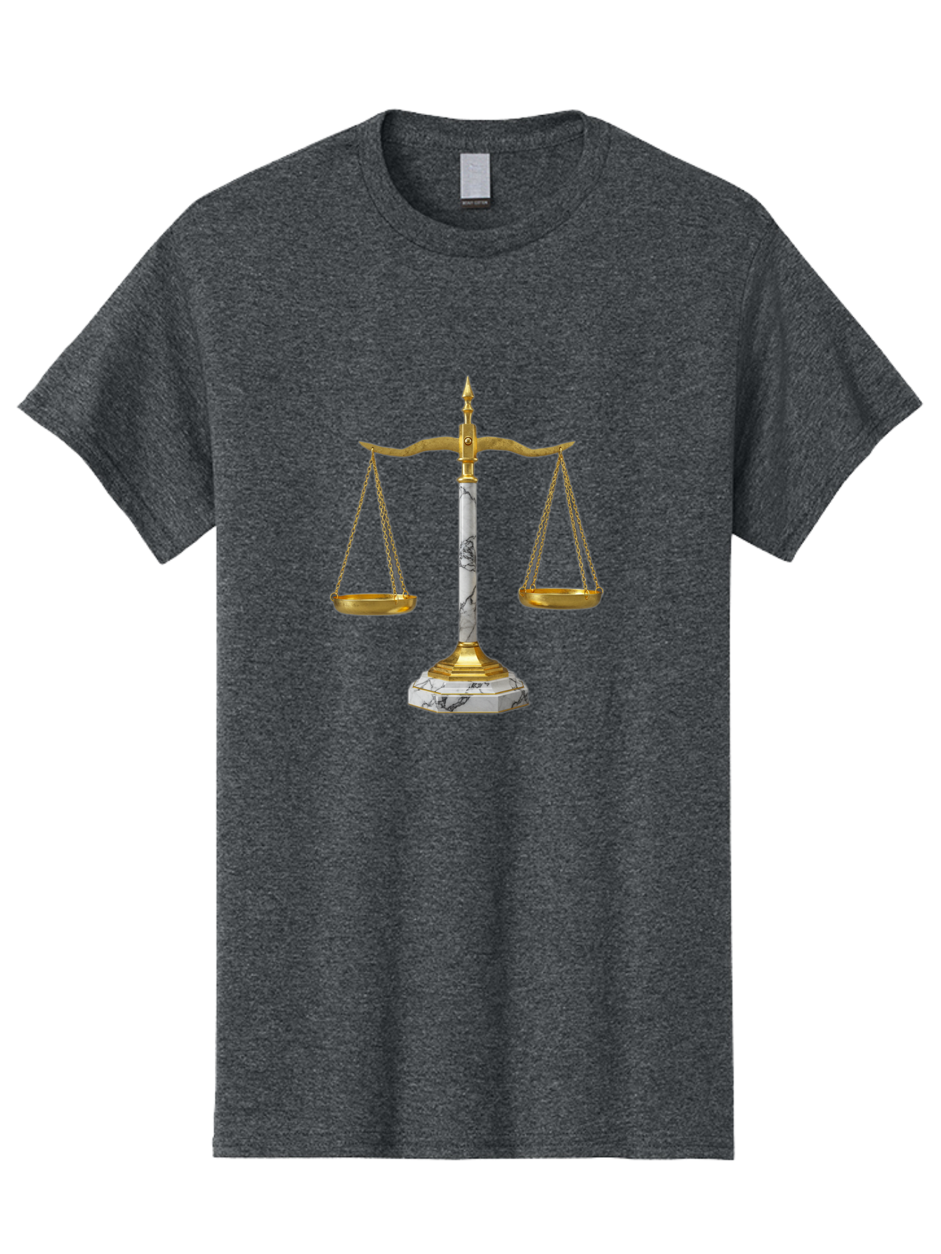 Scales-Of-Justice-1 Men'S Graphic Tee, 100% Cotton, Comfortable Casual Summer Wear, Machine Washable, Vintage Camera, Old Camera, Antique Camera, Black Camera, Classic Photography, Photography Equipment, Nostalgic Device, Film Camera, Bah070