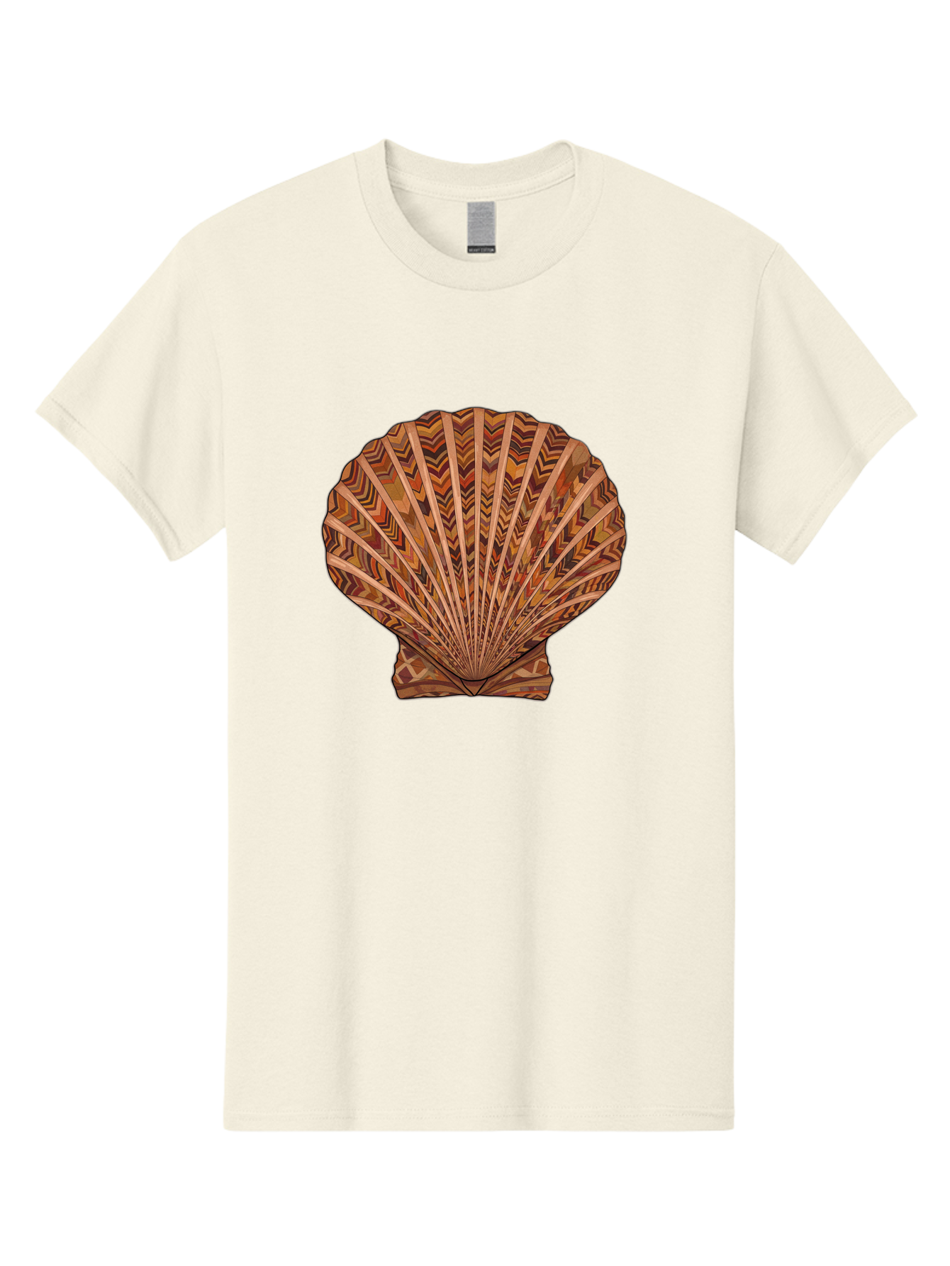 Scallop-Shell Men'S Graphic Tee, 100% Cotton, Comfortable Casual Summer Wear, Machine Washable, Vintage Camera, Old Camera, Antique Camera, Black Camera, Classic Photography, Photography Equipment, Nostalgic Device, Film Camera, Camera Art Bah074