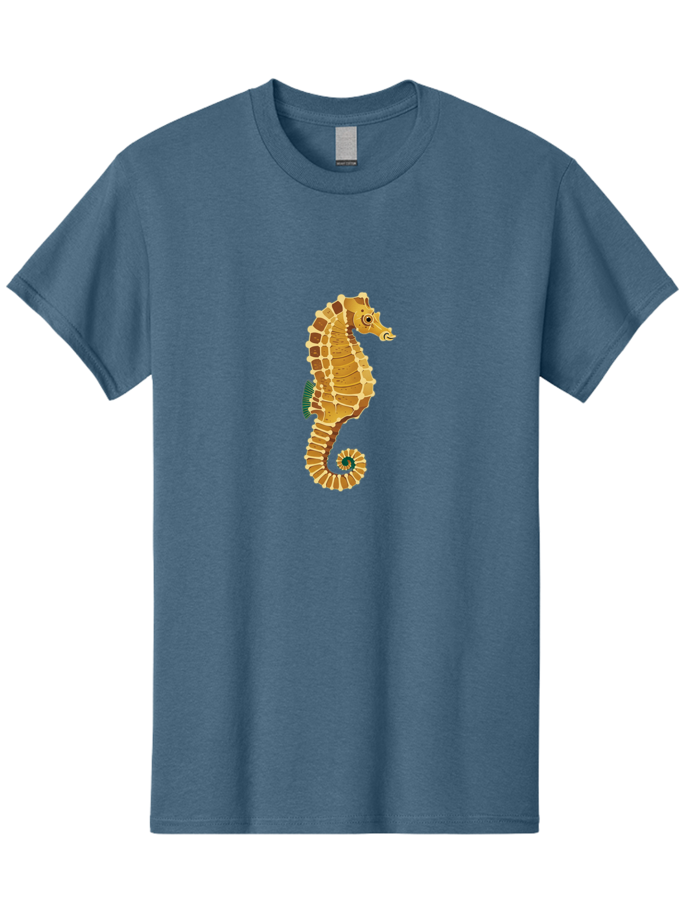 Seahorse Men'S Graphic Tee, 100% Cotton, Comfortable Casual Summer Wear, Machine Washable, Vintage Camera, Old Camera, Antique Camera, Black Camera, Classic Photography, Photography Equipment, Nostalgic Device, Film Camera, Camera Art Bah081