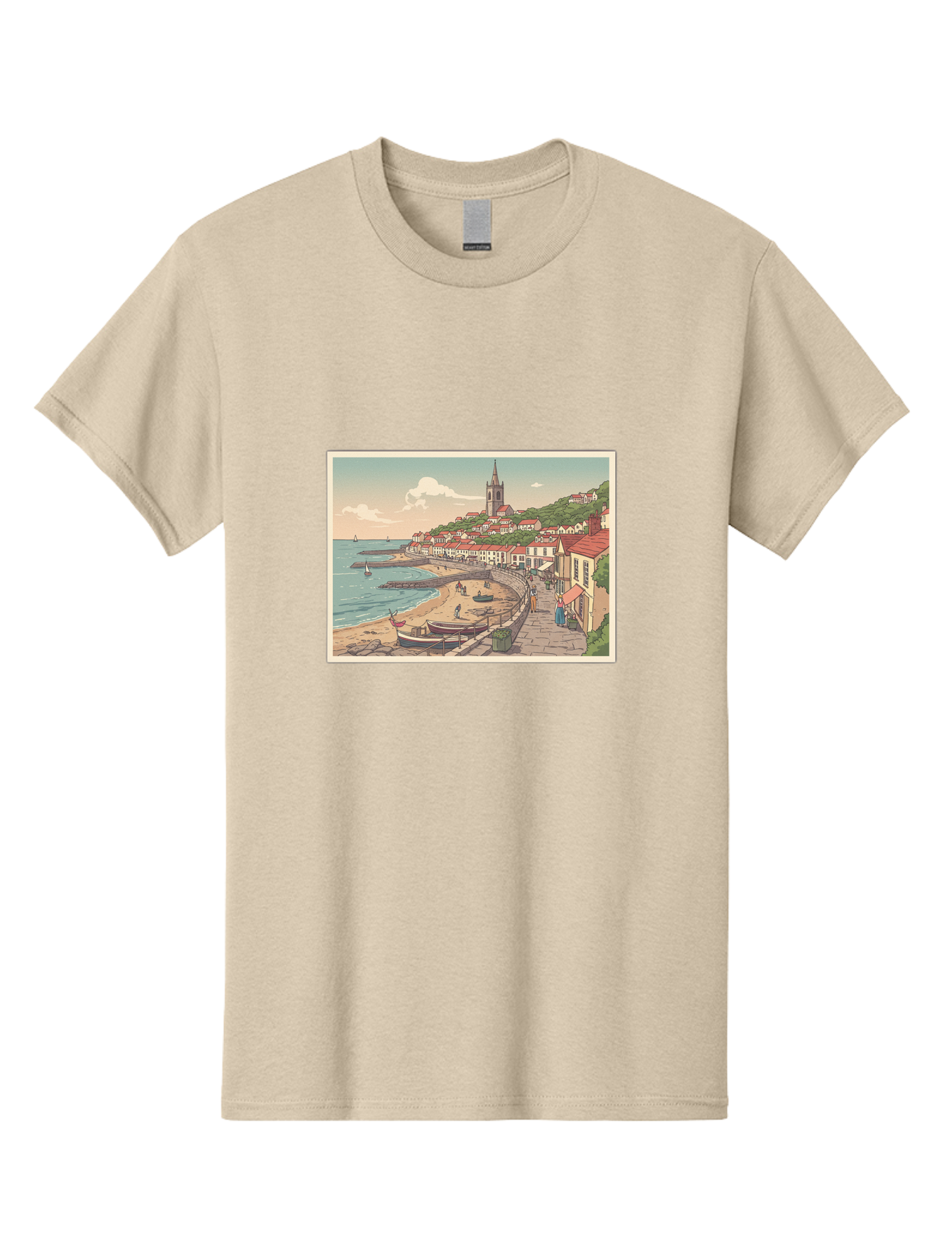 Seaside-Village Men'S Graphic Tee, 100% Cotton, Comfortable Casual Summer Wear, Machine Washable, Vintage Camera, Old Camera, Antique Camera, Black Camera, Classic Photography, Photography Equipment, Nostalgic Device, Film Camera, Camera Art Bah083