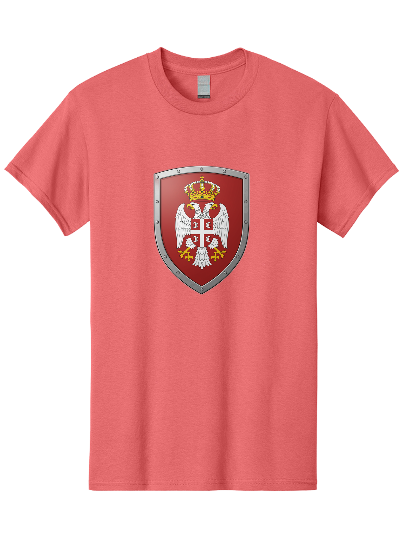 Serbian-Coat-Of-Arms Men'S Graphic Tee, 100% Cotton, Comfortable Casual Summer Wear, Machine Washable, Vintage Camera, Old Camera, Antique Camera, Black Camera, Classic Photography, Photography Equipment, Nostalgic Device, Film Camera, Bah087