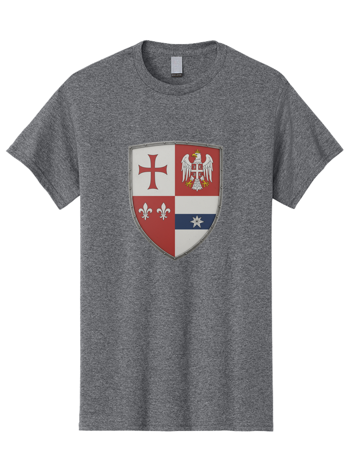 Shield-Coat-Of-Arms Men'S Graphic Tee, 100% Cotton, Comfortable Casual Summer Wear, Machine Washable, Vintage Camera, Old Camera, Antique Camera, Black Camera, Classic Photography, Photography Equipment, Nostalgic Device, Film Camera, Bah095