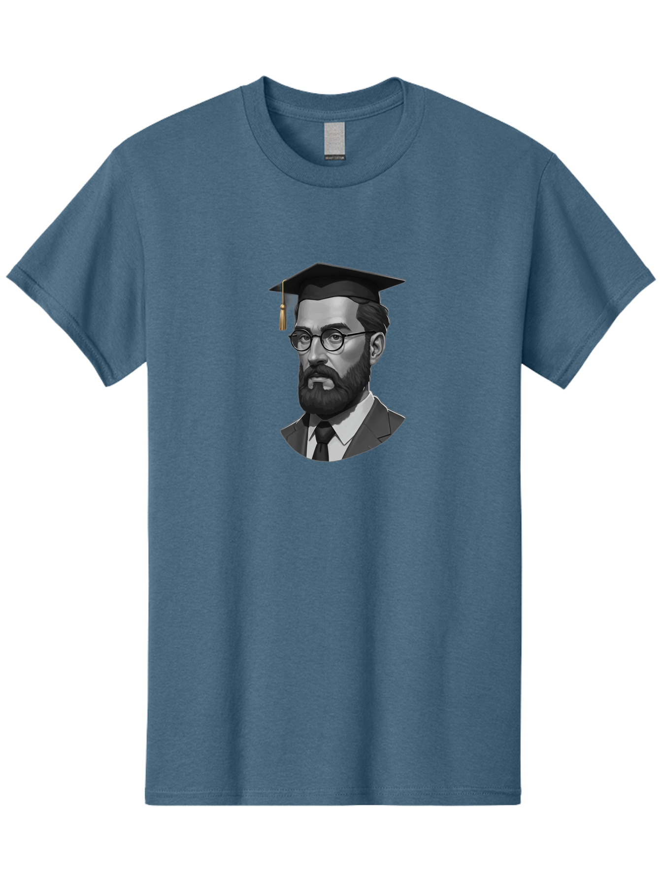 Sigmund-Freud-Graduate Men'S Graphic Tee, 100% Cotton, Comfortable Casual Summer Wear, Machine Washable, Vintage Camera, Old Camera, Antique Camera, Black Camera, Classic Photography, Photography Equipment, Nostalgic Device, Film Camera, Bah105