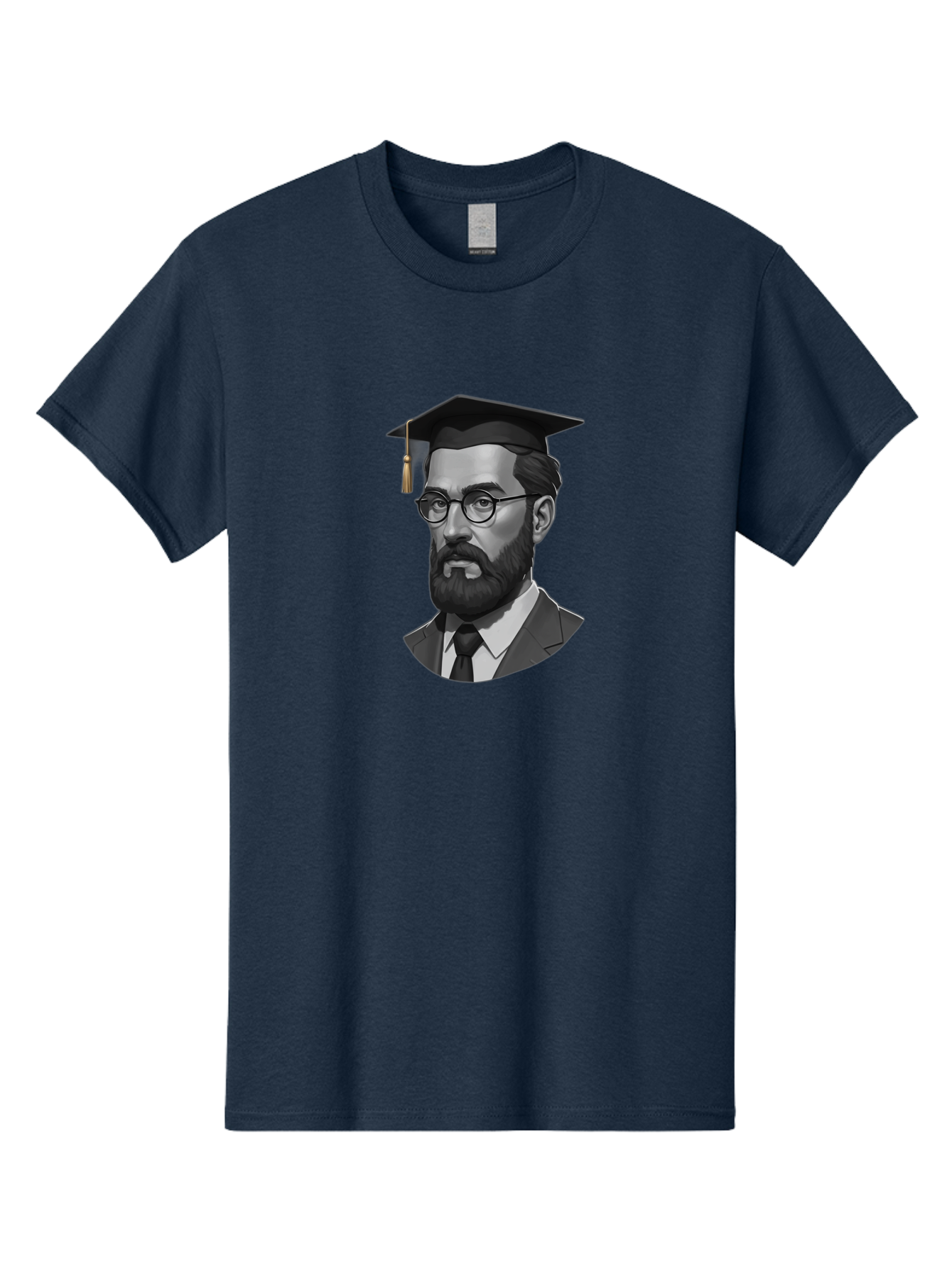 Sigmund-Freud-Graduate Men'S Graphic Tee, 100% Cotton, Comfortable Casual Summer Wear, Machine Washable, Vintage Camera, Old Camera, Antique Camera, Black Camera, Classic Photography, Photography Equipment, Nostalgic Device, Film Camera, Bah105