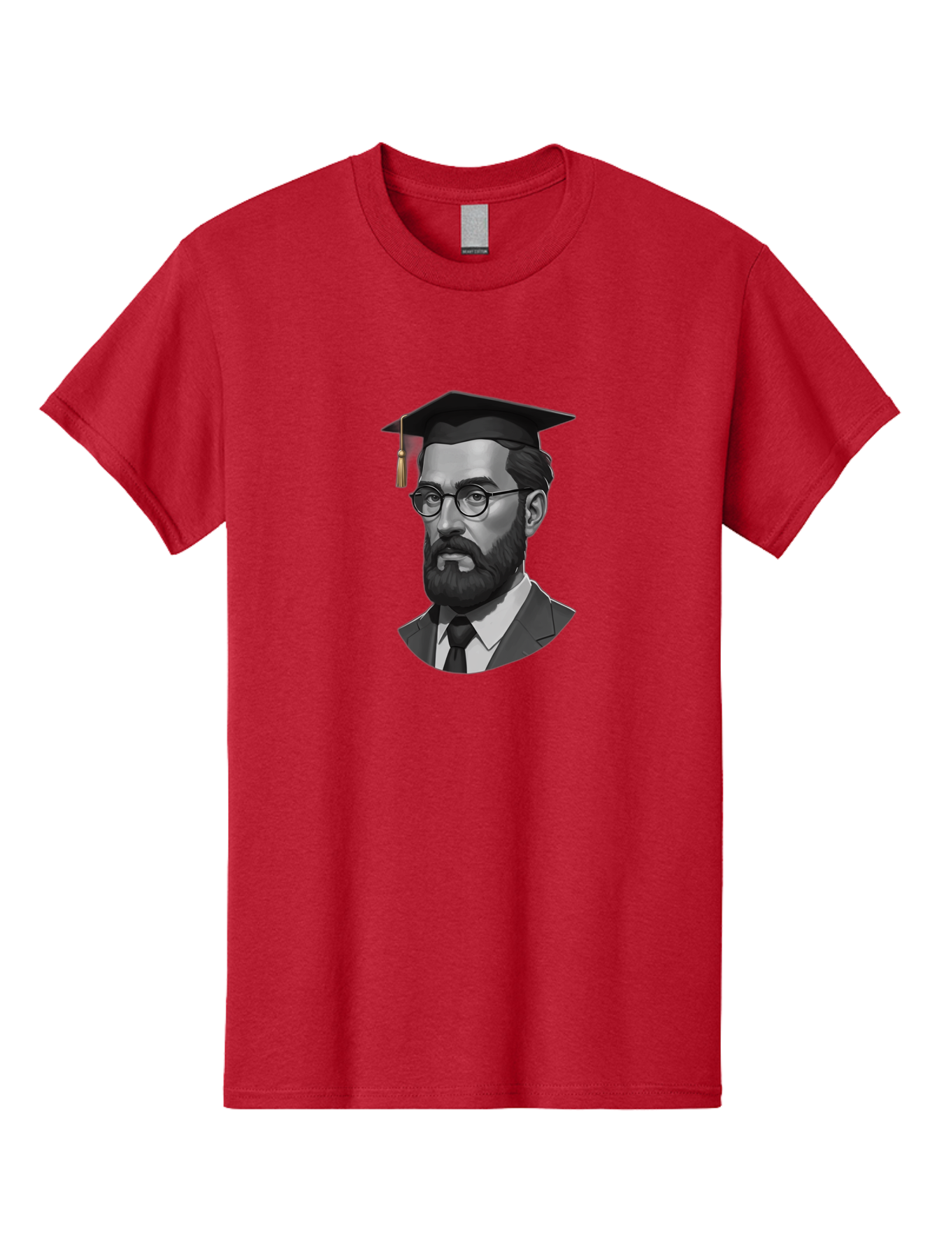 Sigmund-Freud-Graduate Men'S Graphic Tee, 100% Cotton, Comfortable Casual Summer Wear, Machine Washable, Vintage Camera, Old Camera, Antique Camera, Black Camera, Classic Photography, Photography Equipment, Nostalgic Device, Film Camera, Bah105