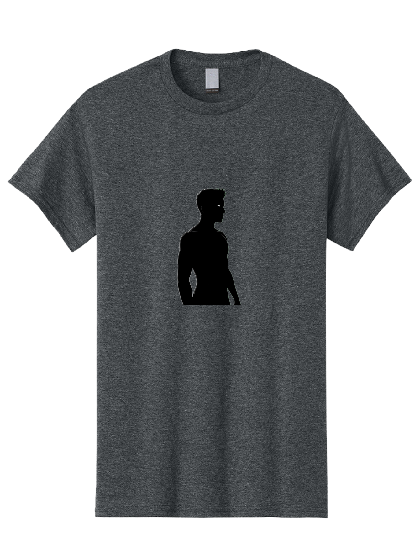 Silhouette-Male-Figure Men'S Graphic Tee, 100% Cotton, Comfortable Casual Summer Wear, Machine Washable, Vintage Camera, Old Camera, Antique Camera, Black Camera, Classic Photography, Photography Equipment, Nostalgic Device, Film Camera, Bah106