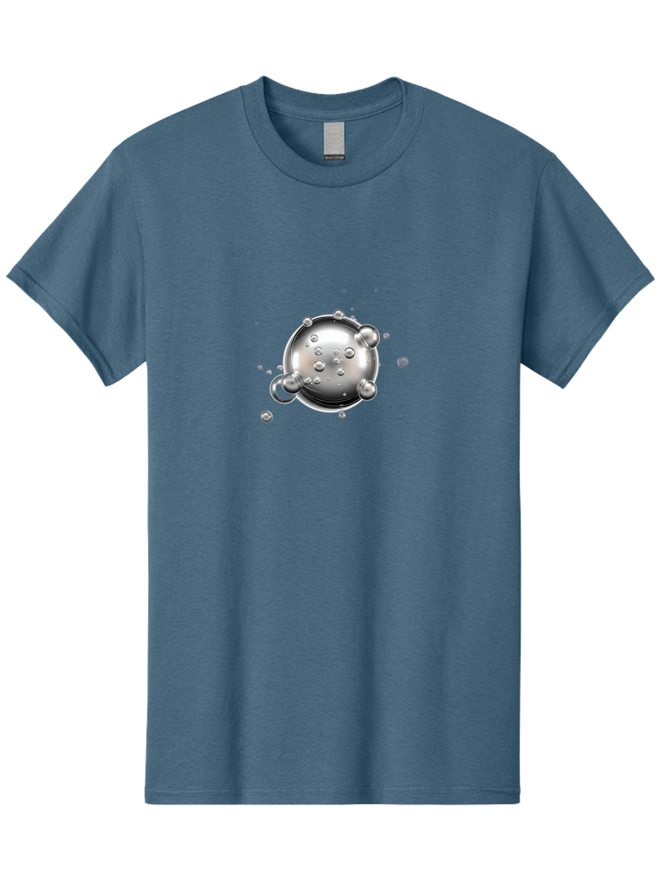 Silver-Bubbles Men'S Graphic Tee, 100% Cotton, Comfortable Casual Summer Wear, Machine Washable, Vintage Camera, Old Camera, Antique Camera, Black Camera, Classic Photography, Photography Equipment, Nostalgic Device, Film Camera, Camera Art Bah108