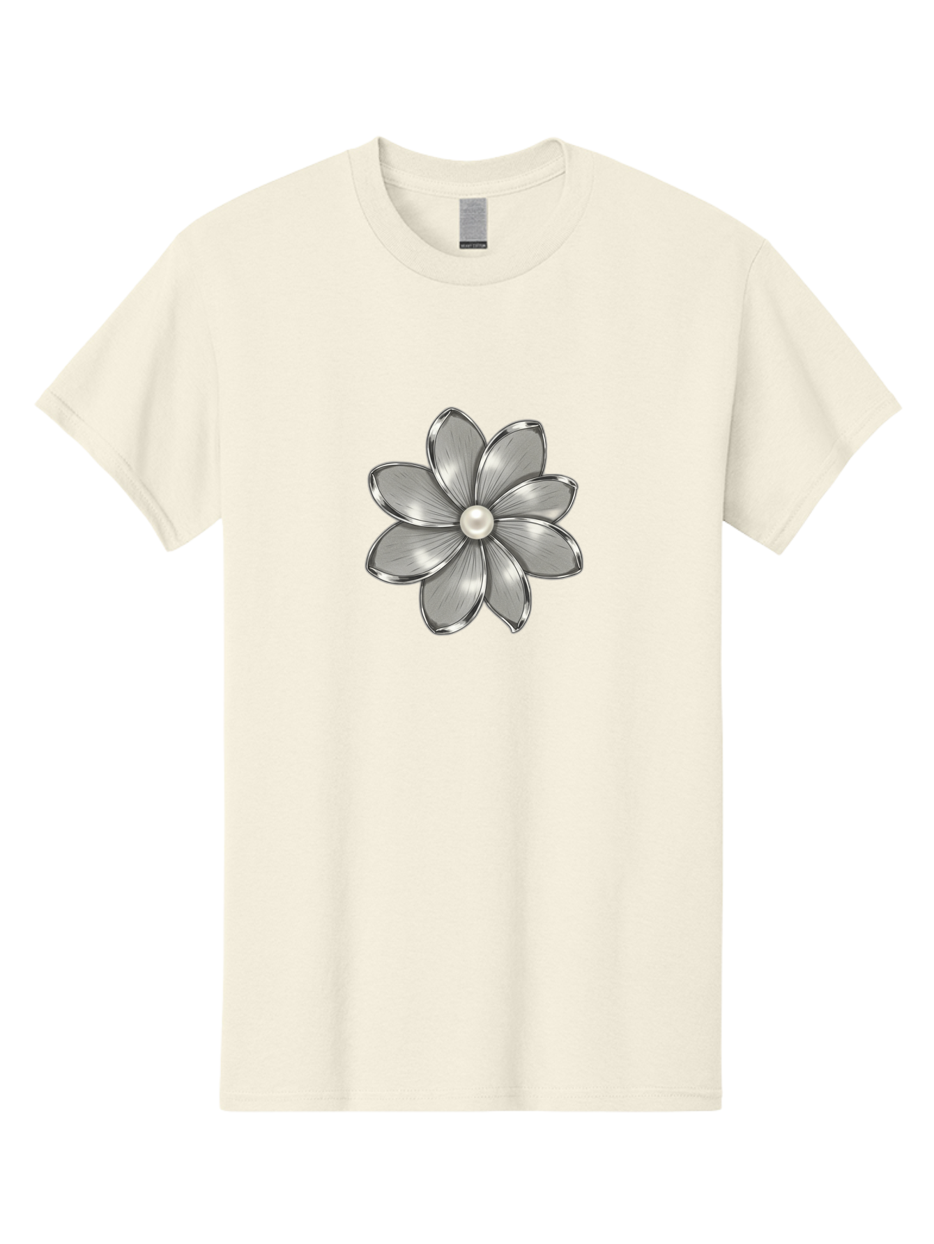 Silver-Flower Men'S Graphic Tee, 100% Cotton, Comfortable Casual Summer Wear, Machine Washable, Vintage Camera, Old Camera, Antique Camera, Black Camera, Classic Photography, Photography Equipment, Nostalgic Device, Film Camera, Camera Art Bah112