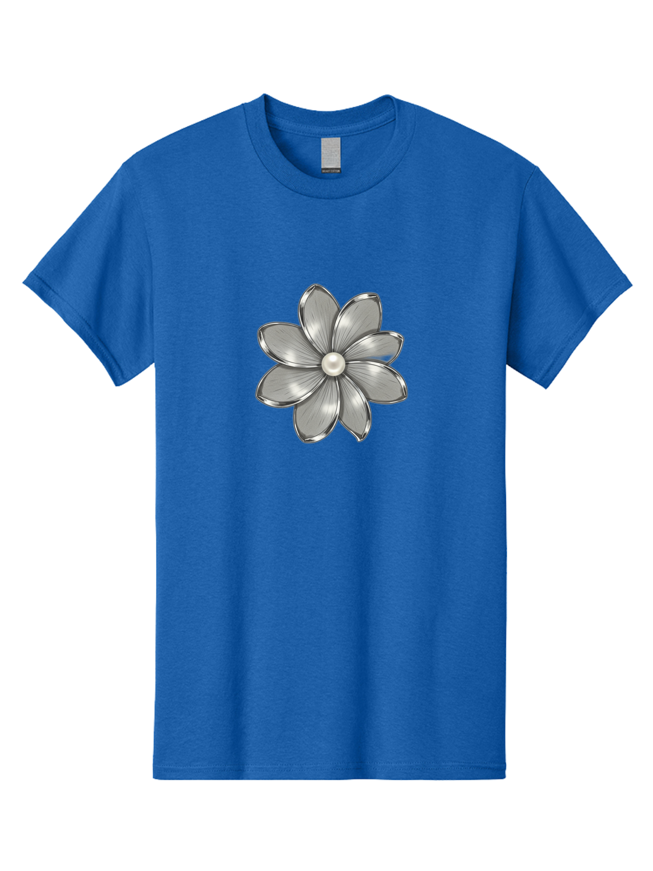 Silver-Flower Men'S Graphic Tee, 100% Cotton, Comfortable Casual Summer Wear, Machine Washable, Vintage Camera, Old Camera, Antique Camera, Black Camera, Classic Photography, Photography Equipment, Nostalgic Device, Film Camera, Camera Art Bah112