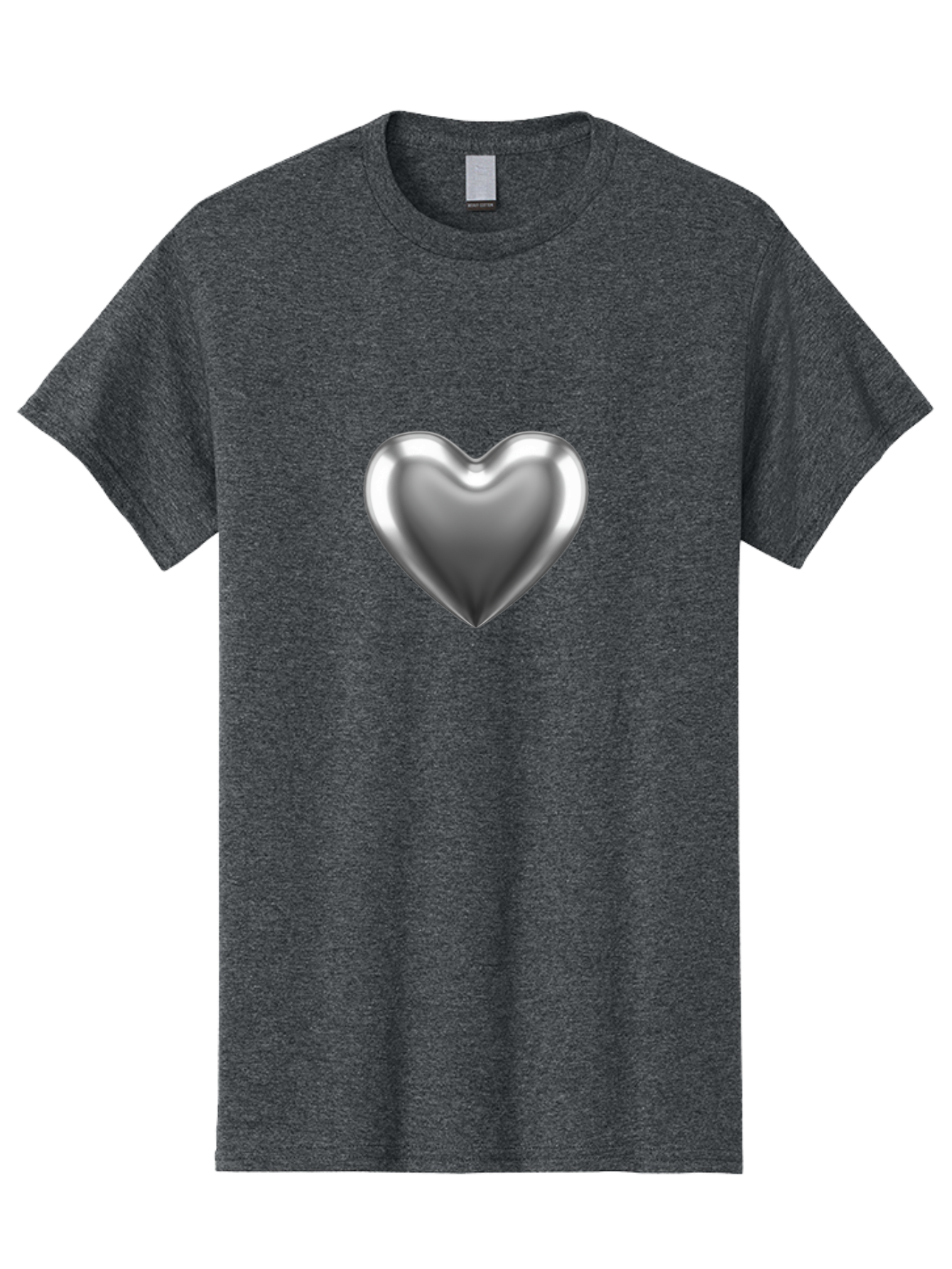 Silver-Heart Men'S Graphic Tee, 100% Cotton, Comfortable Casual Summer Wear, Machine Washable, Vintage Camera, Old Camera, Antique Camera, Black Camera, Classic Photography, Photography Equipment, Nostalgic Device, Film Camera, Camera Art Bah113