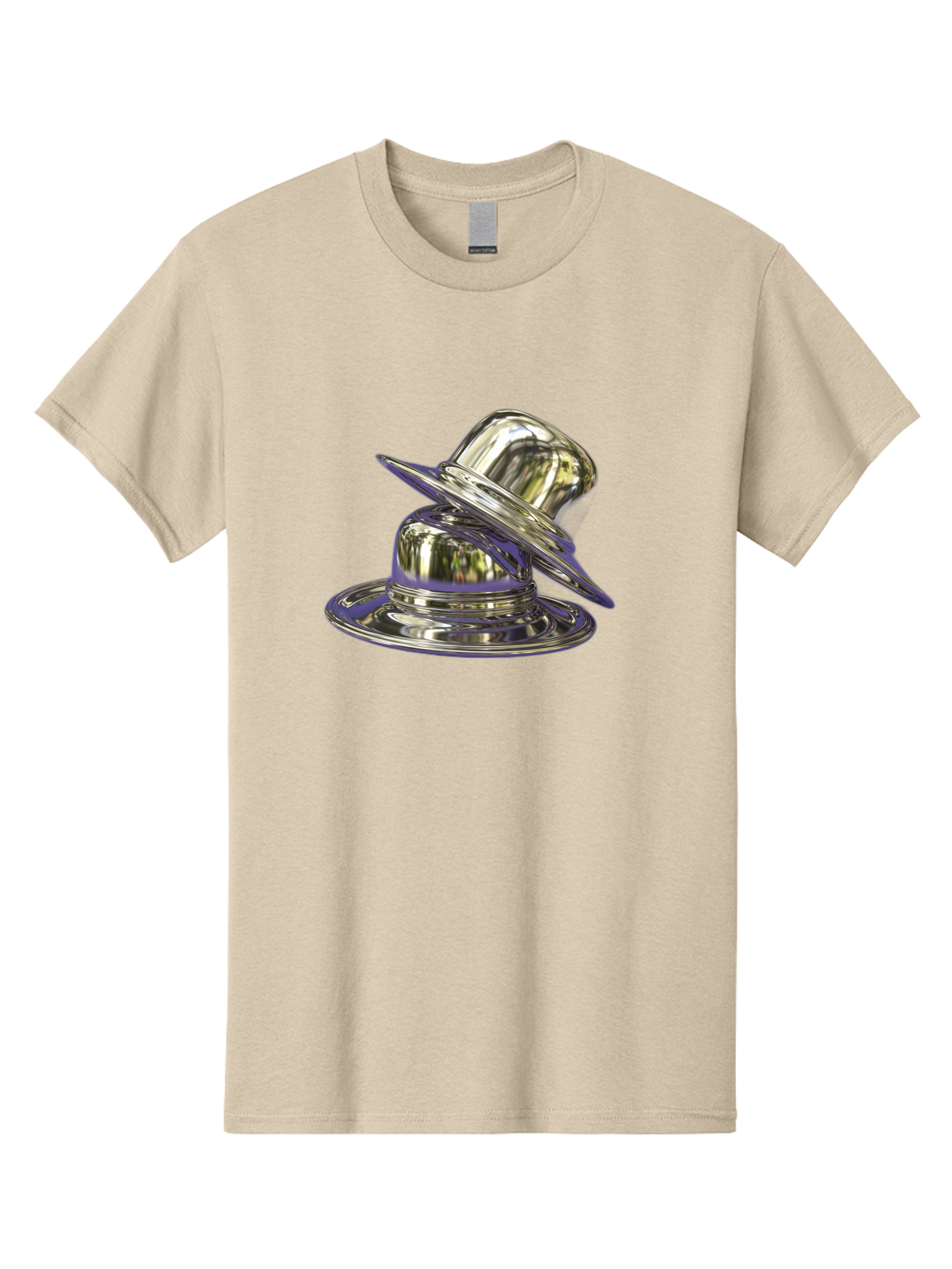 Silver-Plate-Hat Men'S Graphic Tee, 100% Cotton, Comfortable Casual Summer Wear, Machine Washable, Vintage Camera, Old Camera, Antique Camera, Black Camera, Classic Photography, Photography Equipment, Nostalgic Device, Film Camera, Camera Art Bah115