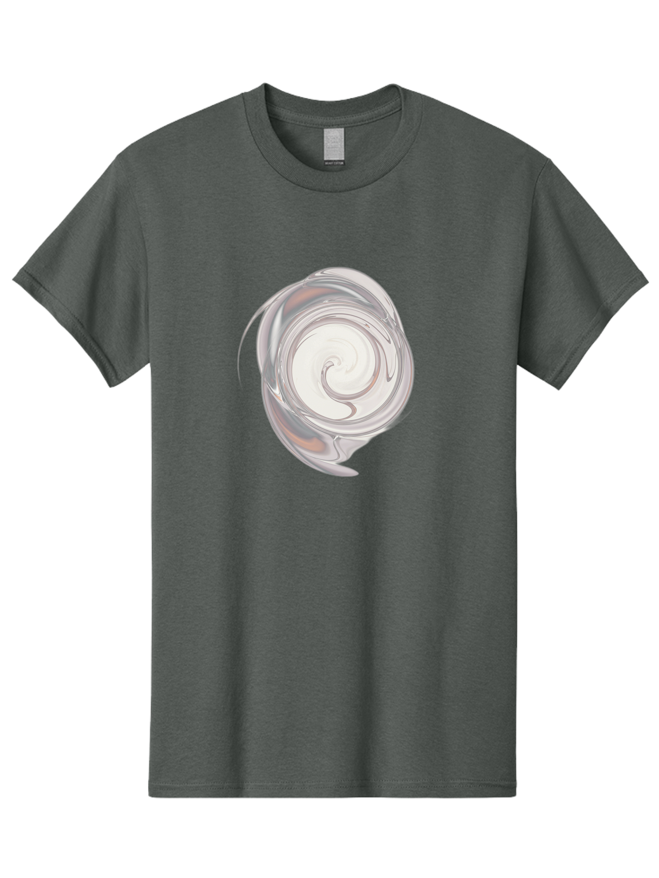 Silver-Swirl Men'S Graphic Tee, 100% Cotton, Comfortable Casual Summer Wear, Machine Washable, Vintage Camera, Old Camera, Antique Camera, Black Camera, Classic Photography, Photography Equipment, Nostalgic Device, Film Camera, Camera Art Bah119