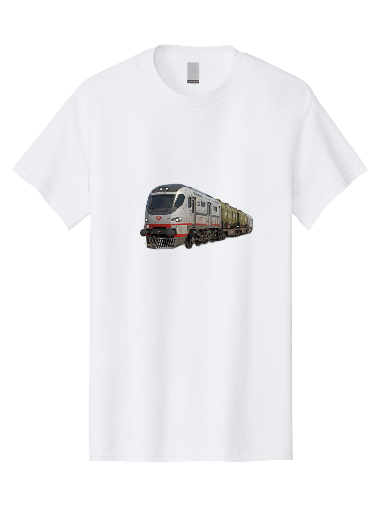 Silver-Train-With-Tank-Cars Men'S Graphic Tee, 100% Cotton, Comfortable Casual Summer Wear, Machine Washable, Vintage Camera, Old Camera, Antique Camera, Black Camera, Classic Photography, Photography Equipment, Nostalgic Device, Film Camera, Bah120