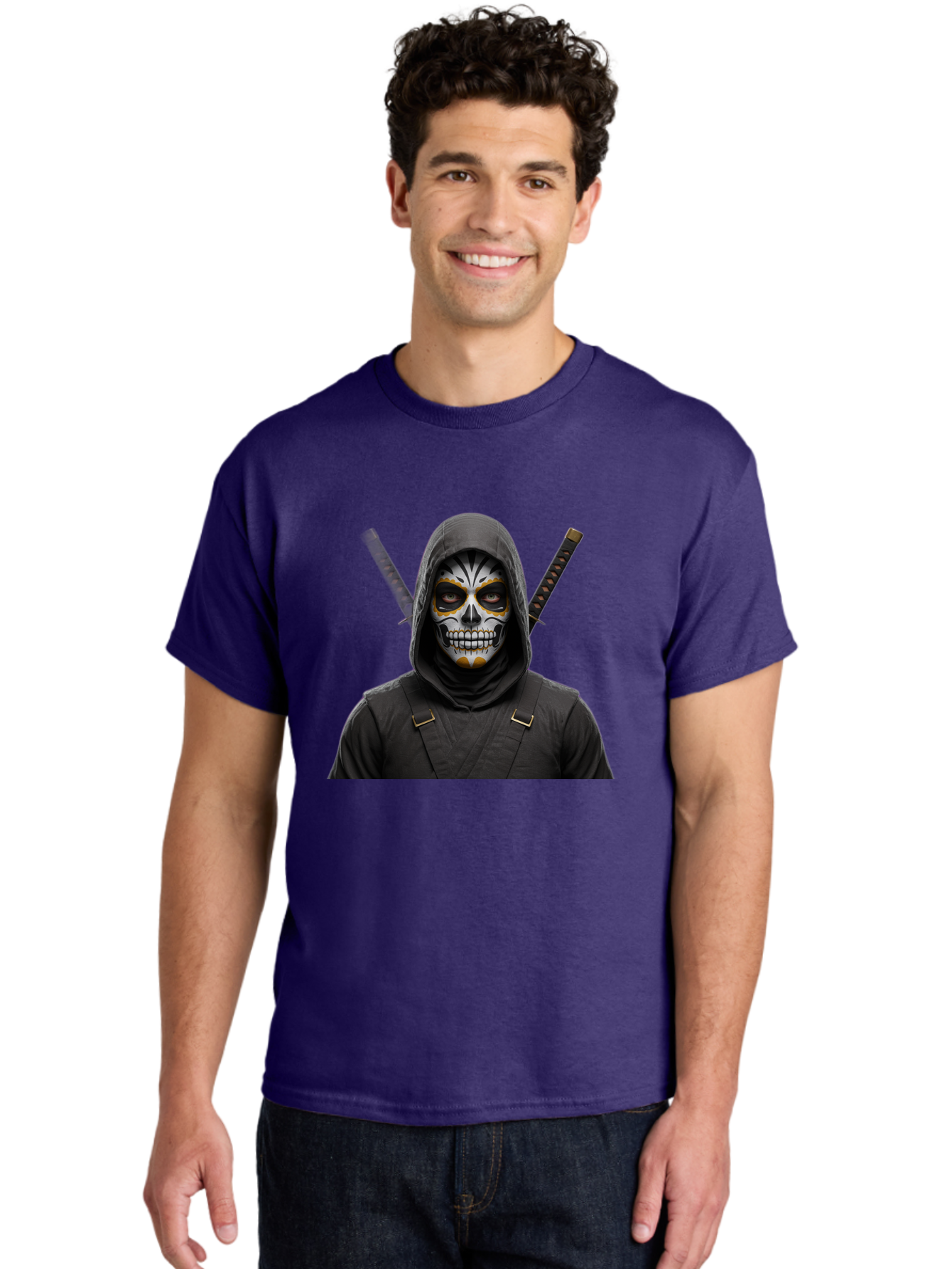 Skull-Ninja Men'S Graphic Tee, 100% Cotton, Comfortable Casual Summer Wear, Machine Washable, Vintage Camera, Old Camera, Antique Camera, Black Camera, Classic Photography, Photography Equipment, Nostalgic Device, Film Camera, Camera Art Bah123