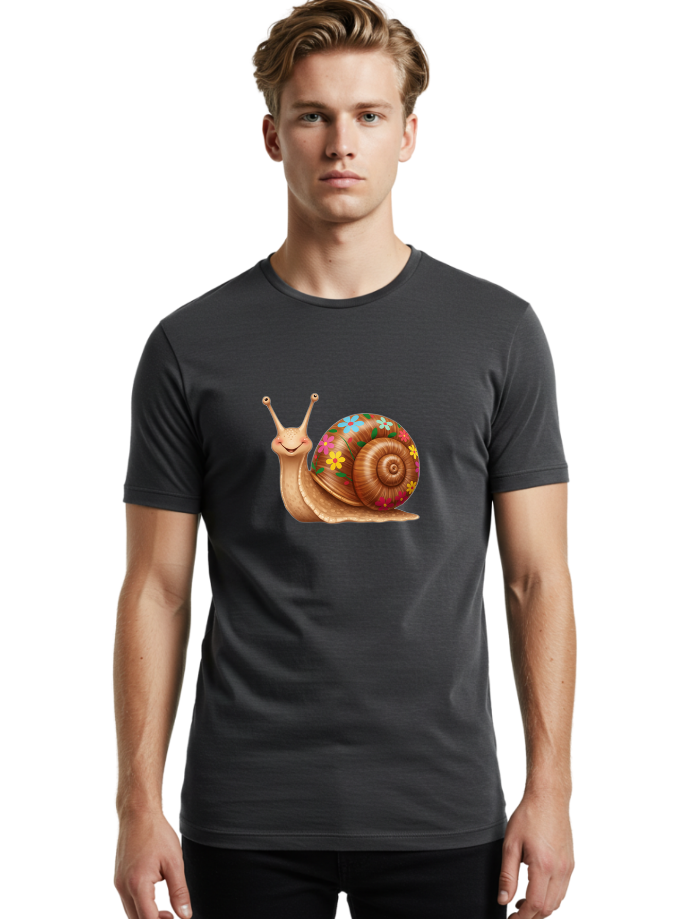 Smiling-Snail Men'S Graphic Tee, 100% Cotton, Comfortable Casual Summer Wear, Machine Washable, Vintage Camera, Old Camera, Antique Camera, Black Camera, Classic Photography, Photography Equipment, Nostalgic Device, Film Camera, Camera Art Bah127