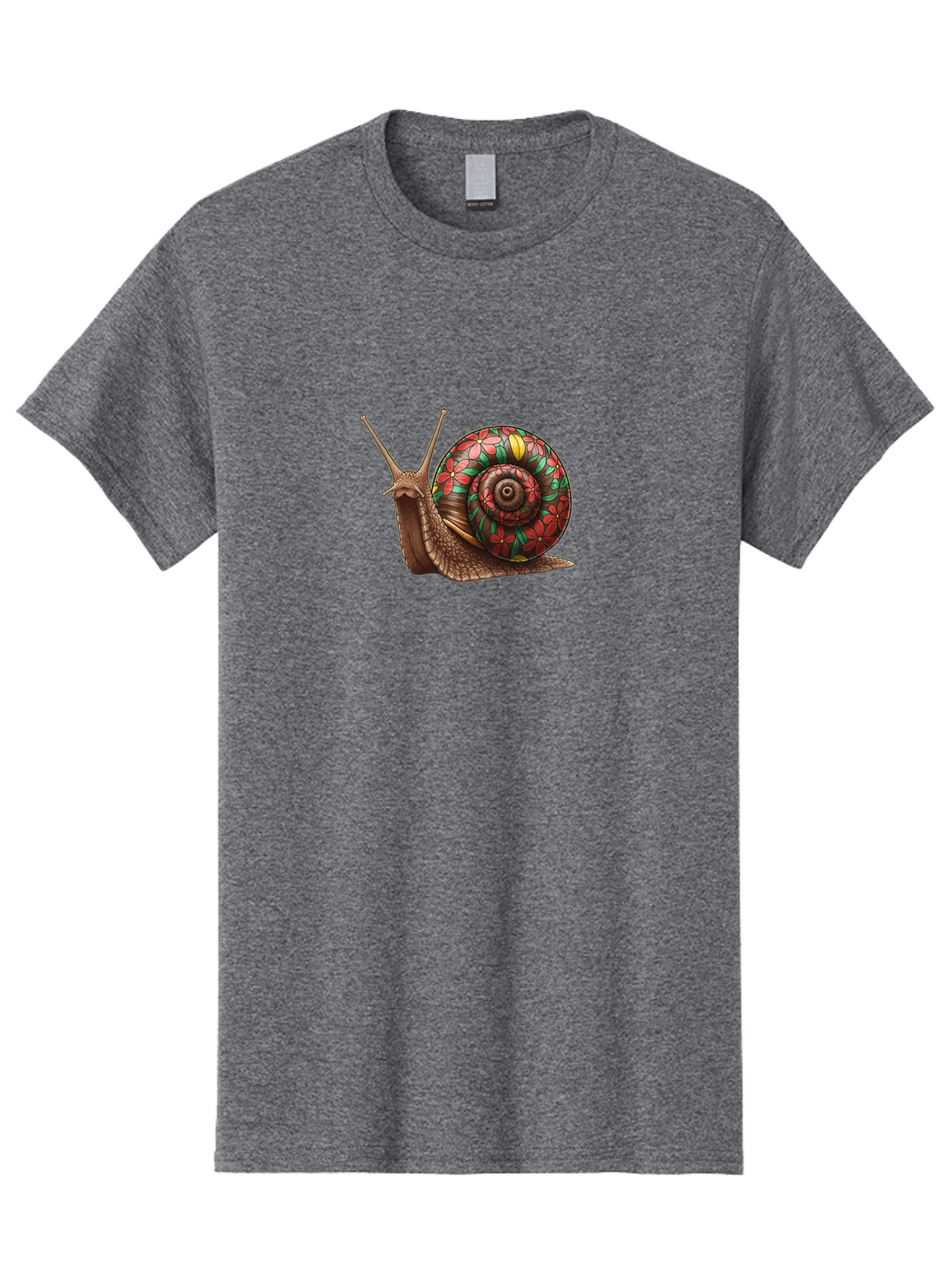 Snail-With-Colorful-Shell Men'S Graphic Tee, 100% Cotton, Comfortable Casual Summer Wear, Machine Washable, Vintage Camera, Old Camera, Antique Camera, Black Camera, Classic Photography, Photography Equipment, Nostalgic Device, Film Camera, Bah135