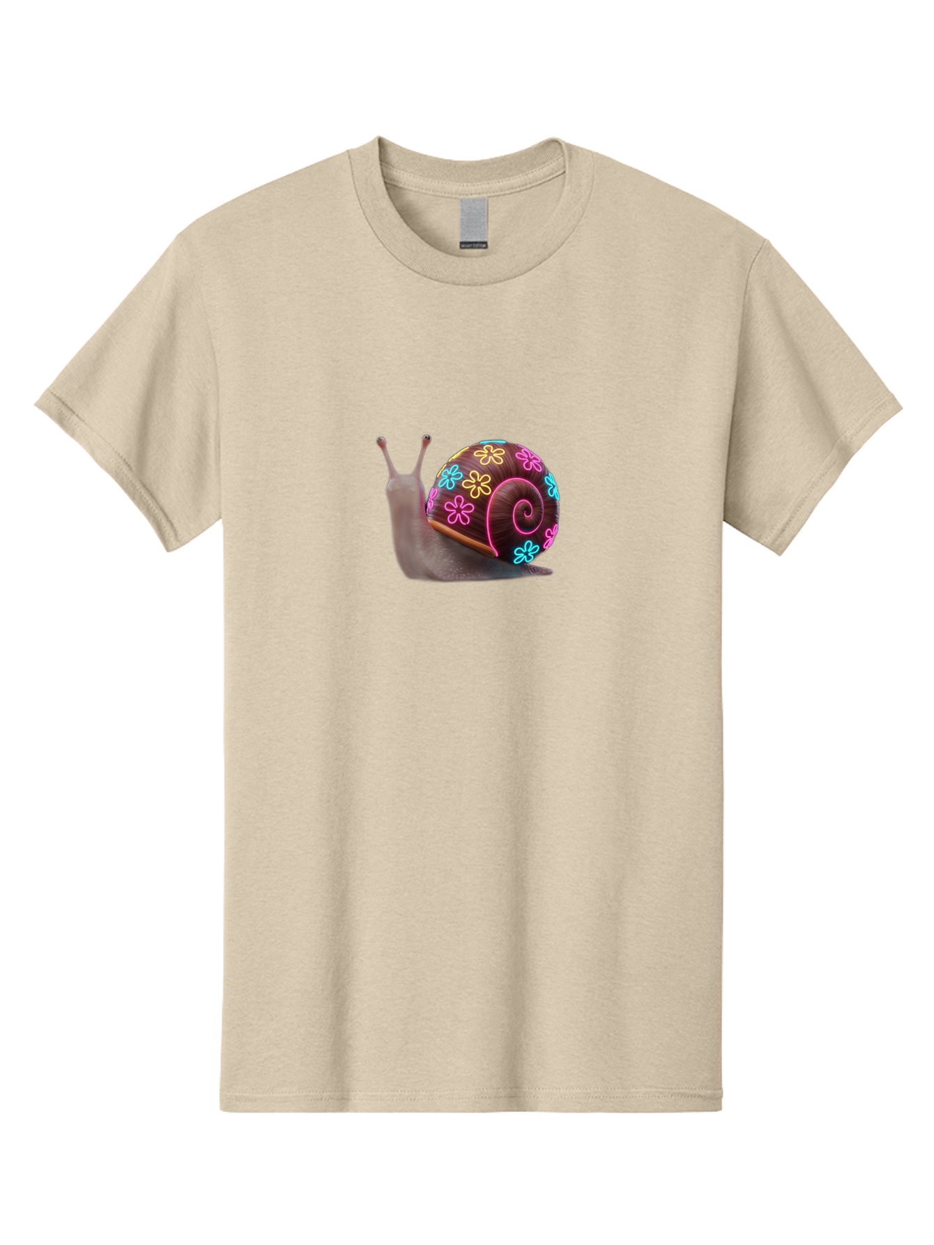 Snail-With-Floral-Shell Men'S Graphic Tee, 100% Cotton, Comfortable Casual Summer Wear, Machine Washable, Vintage Camera, Old Camera, Antique Camera, Black Camera, Classic Photography, Photography Equipment, Nostalgic Device, Film Camera, Bah138