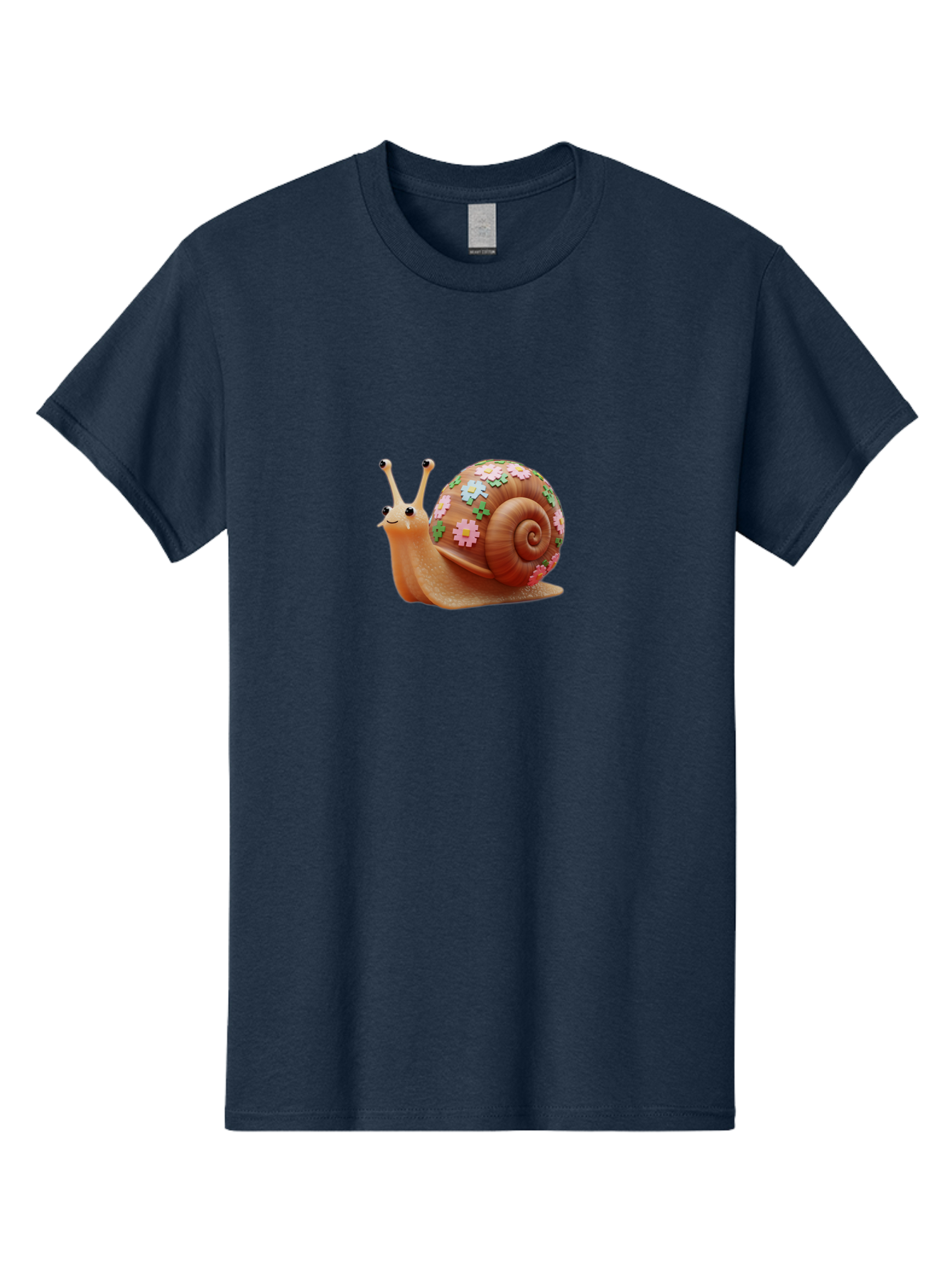 Snail-With-Flowers Men'S Graphic Tee, 100% Cotton, Comfortable Casual Summer Wear, Machine Washable, Vintage Camera, Old Camera, Antique Camera, Black Camera, Classic Photography, Photography Equipment, Nostalgic Device, Film Camera, Bah146