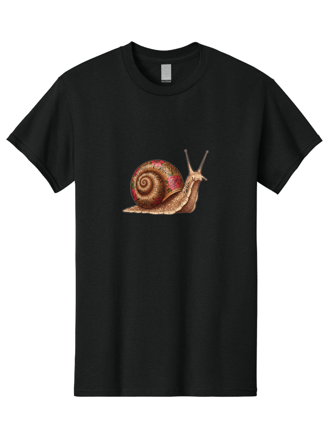 Snail Men'S Graphic Tee, 100% Cotton, Comfortable Casual Summer Wear, Machine Washable, Vintage Camera, Old Camera, Antique Camera, Black Camera, Classic Photography, Photography Equipment, Nostalgic Device, Film Camera, Camera Art Bah150