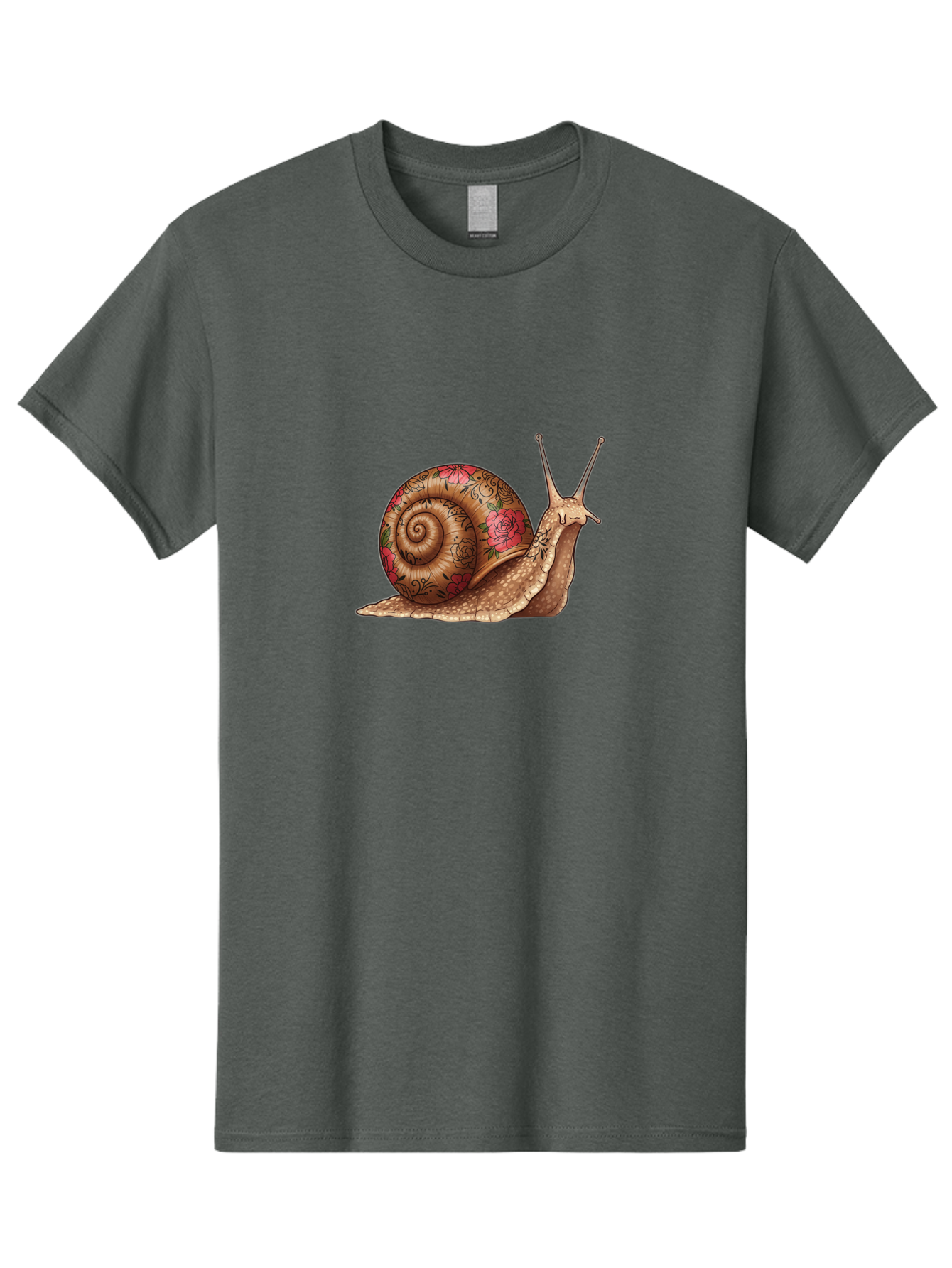 Snail Men'S Graphic Tee, 100% Cotton, Comfortable Casual Summer Wear, Machine Washable, Vintage Camera, Old Camera, Antique Camera, Black Camera, Classic Photography, Photography Equipment, Nostalgic Device, Film Camera, Camera Art Bah150