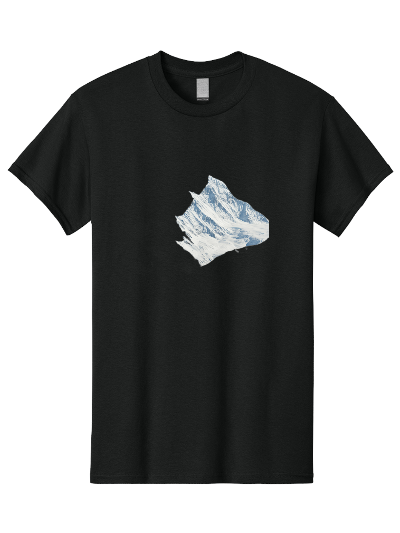 Snowy-Mountain-Peak Men'S Graphic Tee, 100% Cotton, Comfortable Casual Summer Wear, Machine Washable, Vintage Camera, Old Camera, Antique Camera, Black Camera, Classic Photography, Photography Equipment, Nostalgic Device, Film Camera, Bah153
