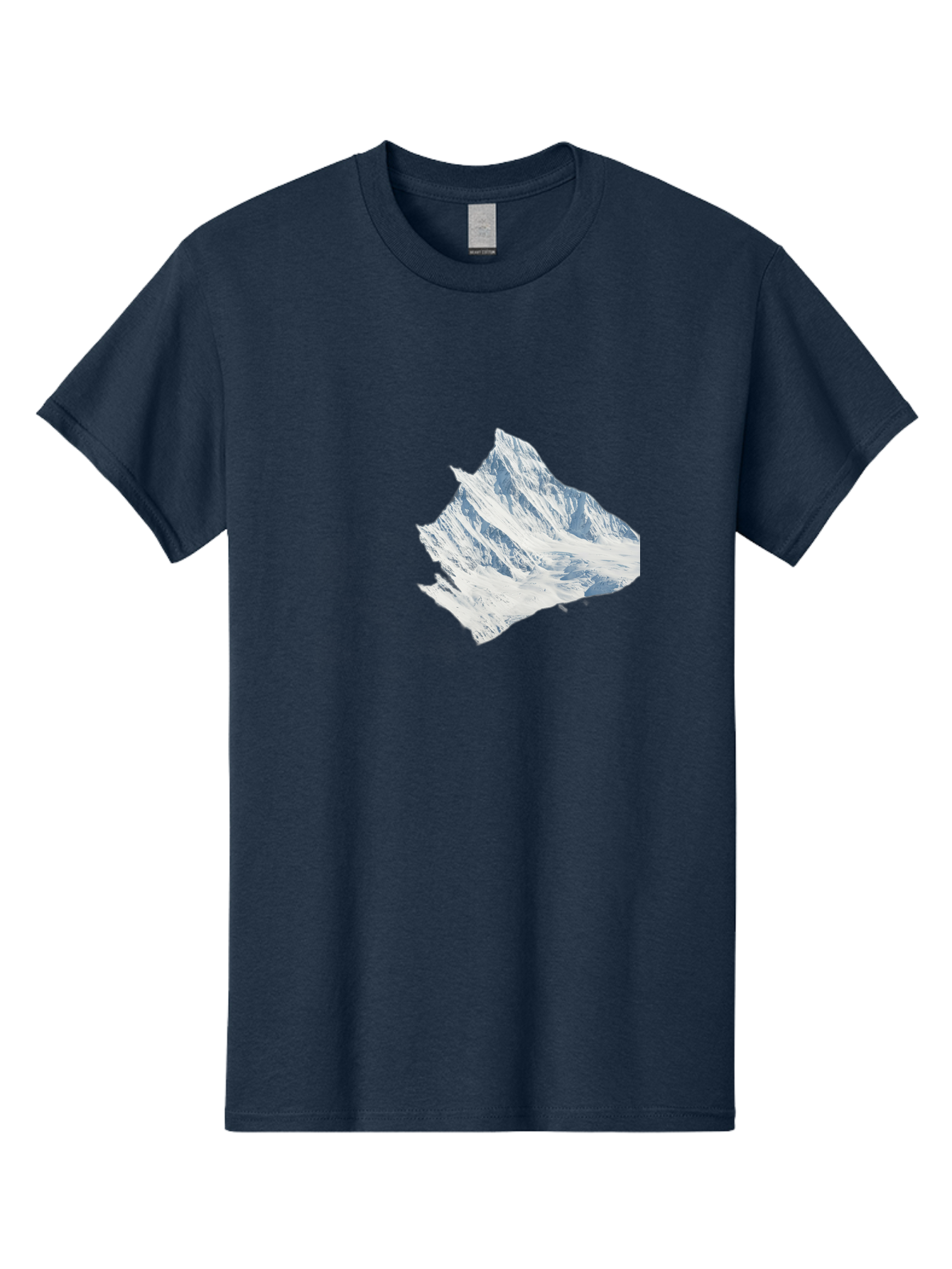 Snowy-Mountain-Peak Men'S Graphic Tee, 100% Cotton, Comfortable Casual Summer Wear, Machine Washable, Vintage Camera, Old Camera, Antique Camera, Black Camera, Classic Photography, Photography Equipment, Nostalgic Device, Film Camera, Bah153