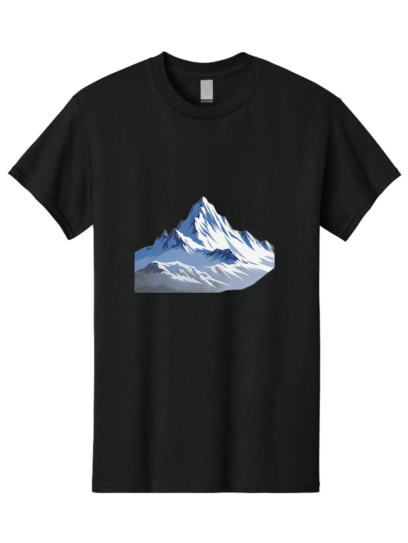 Snowy-Mountain-Peaks Men'S Graphic Tee, 100% Cotton, Comfortable Casual Summer Wear, Machine Washable, Vintage Camera, Old Camera, Antique Camera, Black Camera, Classic Photography, Photography Equipment, Nostalgic Device, Film Camera, Bah155