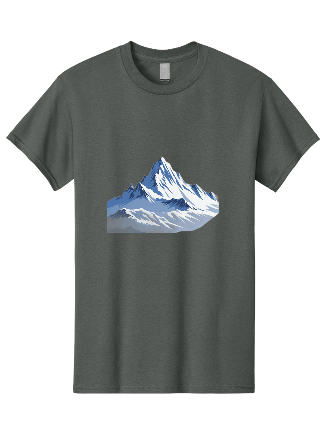 Snowy-Mountain-Peaks Men'S Graphic Tee, 100% Cotton, Comfortable Casual Summer Wear, Machine Washable, Vintage Camera, Old Camera, Antique Camera, Black Camera, Classic Photography, Photography Equipment, Nostalgic Device, Film Camera, Bah155
