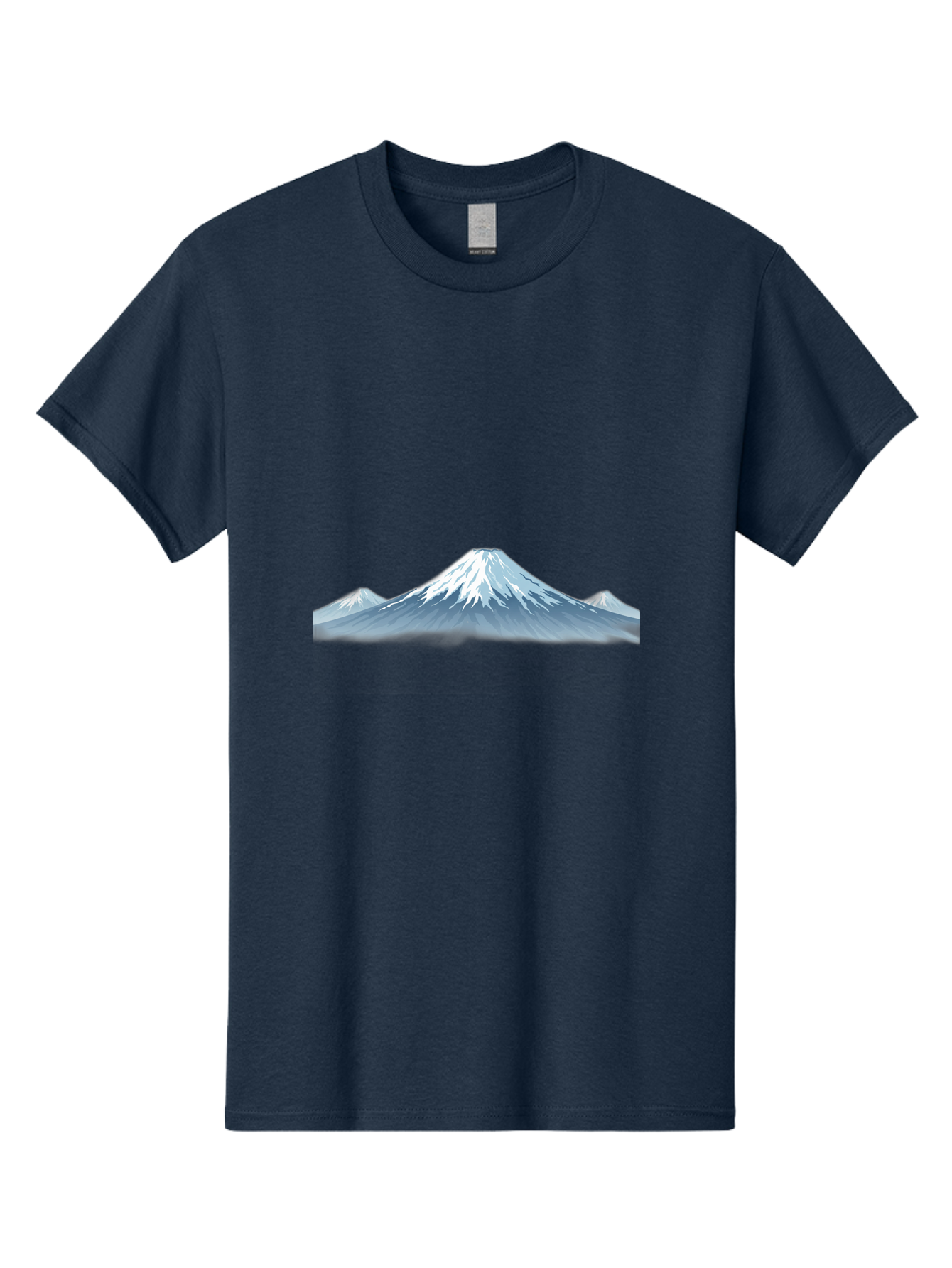 Snowy-Mountain-Range Men'S Graphic Tee, 100% Cotton, Comfortable Casual Summer Wear, Machine Washable, Vintage Camera, Old Camera, Antique Camera, Black Camera, Classic Photography, Photography Equipment, Nostalgic Device, Film Camera, Bah156