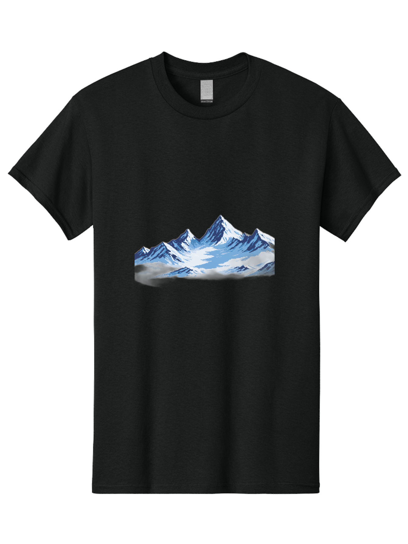 Snowy-Mountains Men'S Graphic Tee, 100% Cotton, Comfortable Casual Summer Wear, Machine Washable, Vintage Camera, Old Camera, Antique Camera, Black Camera, Classic Photography, Photography Equipment, Nostalgic Device, Film Camera, Camera Art Bah158