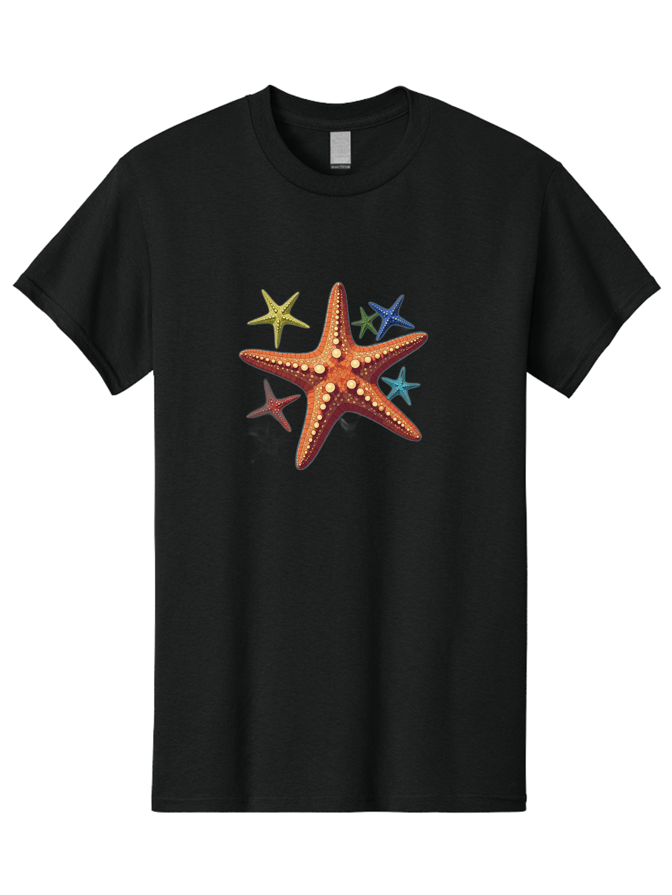 Starfish-Set Men'S Graphic Tee, 100% Cotton, Comfortable Casual Summer Wear, Machine Washable, Vintage Camera, Old Camera, Antique Camera, Black Camera, Classic Photography, Photography Equipment, Nostalgic Device, Film Camera, Camera Art Bah178