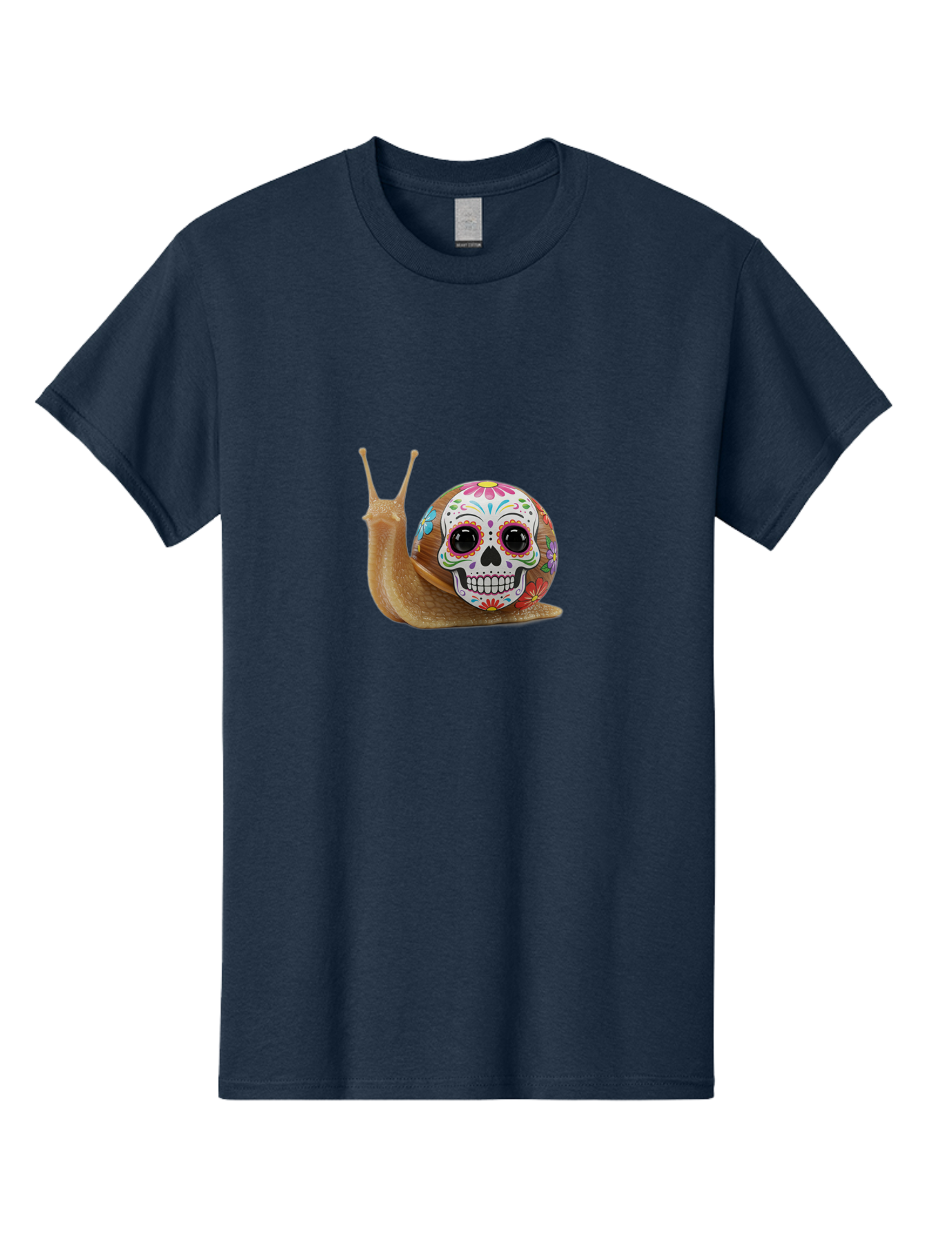 Sugar-Skull-Snail Men'S Graphic Tee, 100% Cotton, Comfortable Casual Summer Wear, Machine Washable, Vintage Camera, Old Camera, Antique Camera, Black Camera, Classic Photography, Photography Equipment, Nostalgic Device, Film Camera, Camera Art Bah199