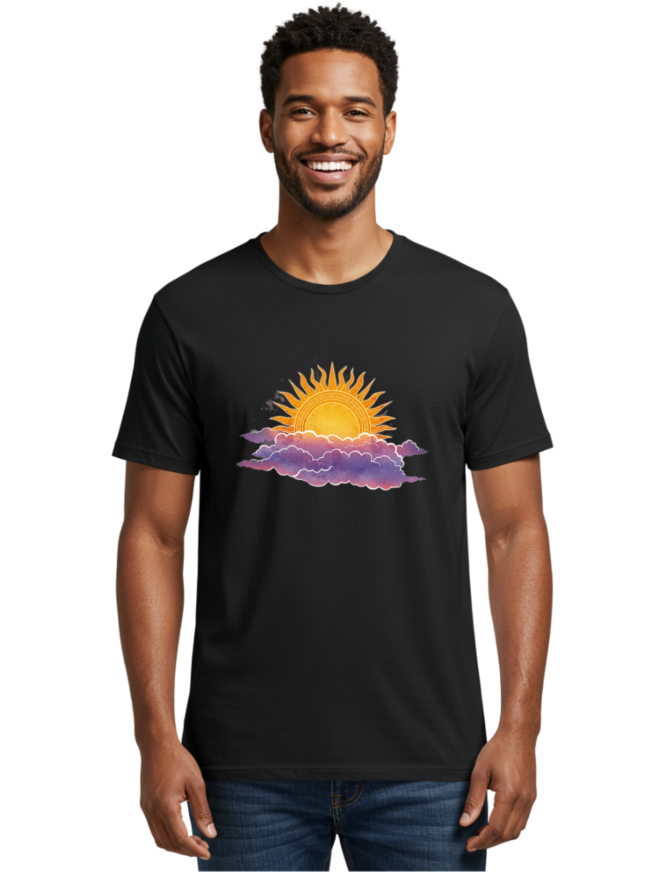 Sunrise-Design Men'S Graphic Tee, 100% Cotton, Comfortable Casual Summer Wear, Machine Washable, Vintage Camera, Old Camera, Antique Camera, Black Camera, Classic Photography, Photography Equipment, Nostalgic Device, Film Camera, Camera Art Bah205