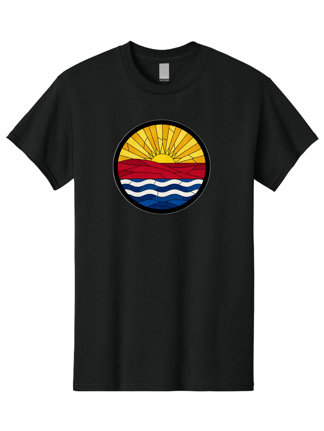 Sunset-Waves Men'S Graphic Tee, 100% Cotton, Comfortable Casual Summer Wear, Machine Washable, Vintage Camera, Old Camera, Antique Camera, Black Camera, Classic Photography, Photography Equipment, Nostalgic Device, Film Camera, Camera Art Bah210