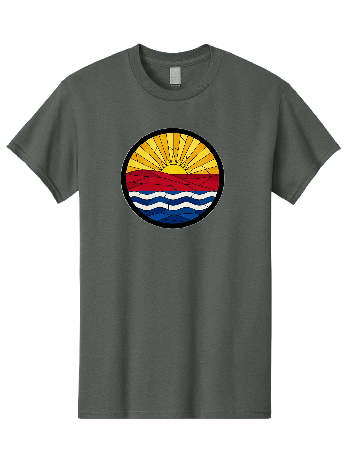 Sunset-Waves Men'S Graphic Tee, 100% Cotton, Comfortable Casual Summer Wear, Machine Washable, Vintage Camera, Old Camera, Antique Camera, Black Camera, Classic Photography, Photography Equipment, Nostalgic Device, Film Camera, Camera Art Bah210