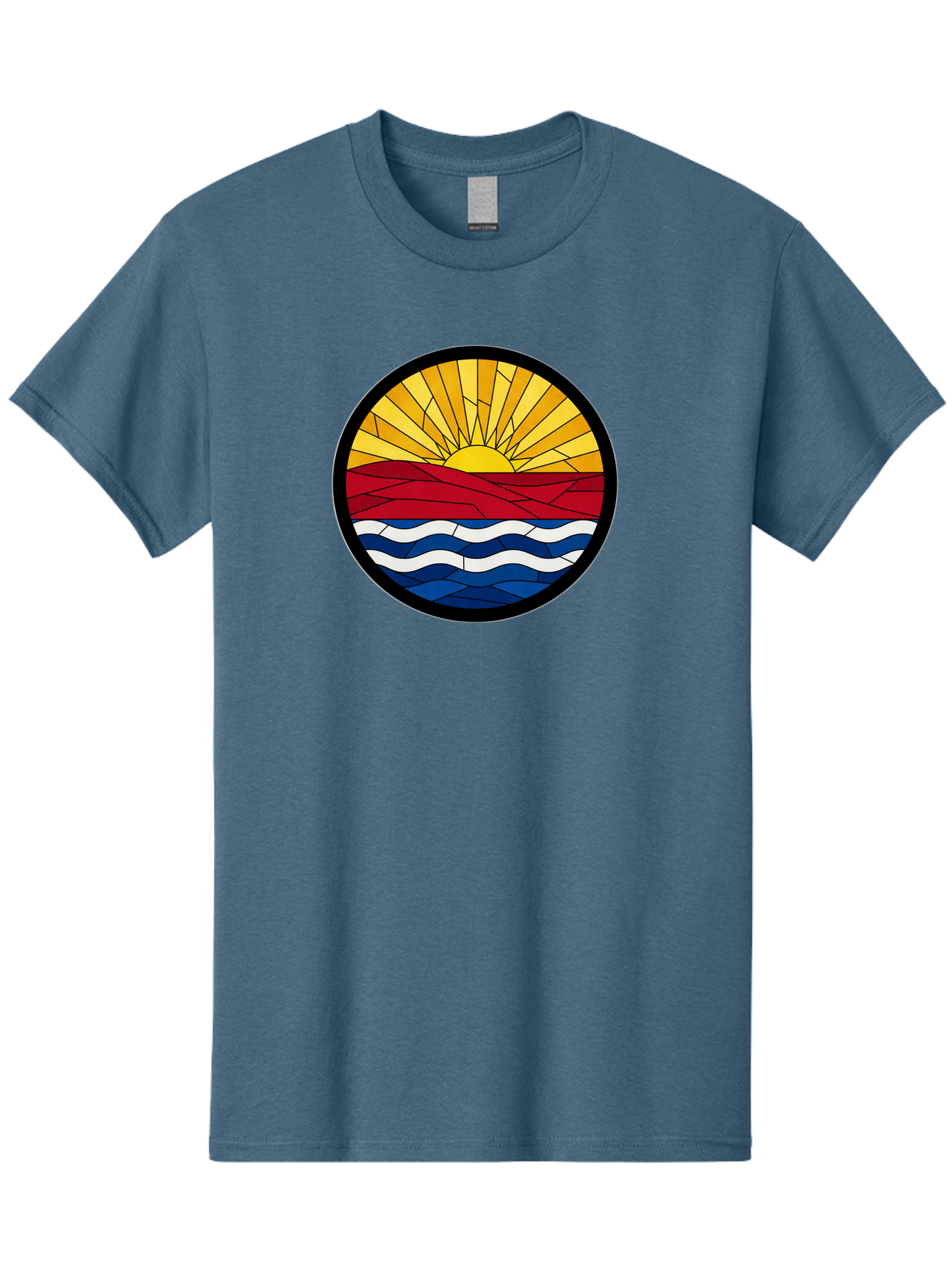 Sunset-Waves Men'S Graphic Tee, 100% Cotton, Comfortable Casual Summer Wear, Machine Washable, Vintage Camera, Old Camera, Antique Camera, Black Camera, Classic Photography, Photography Equipment, Nostalgic Device, Film Camera, Camera Art Bah210