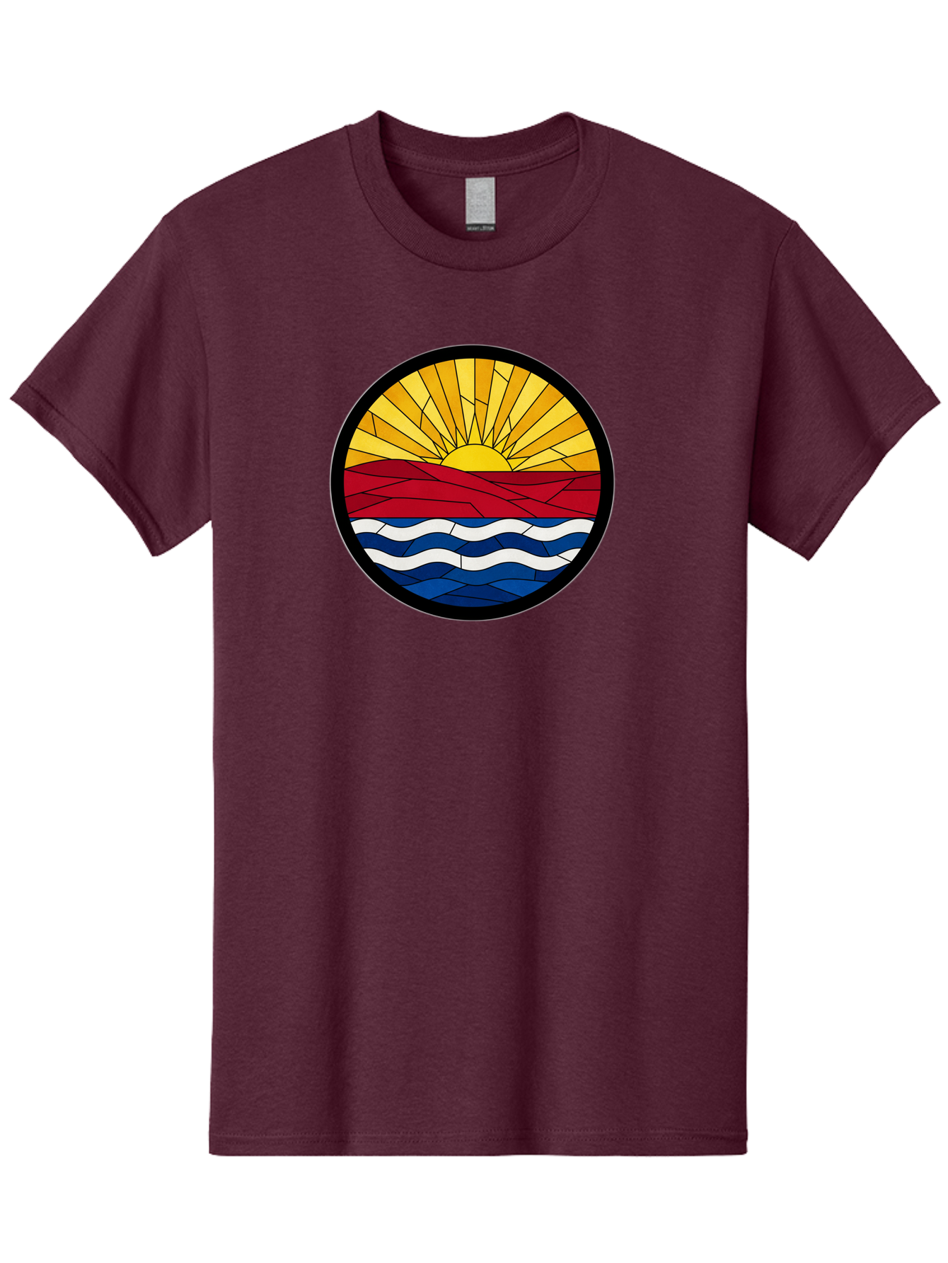 Sunset-Waves Men'S Graphic Tee, 100% Cotton, Comfortable Casual Summer Wear, Machine Washable, Vintage Camera, Old Camera, Antique Camera, Black Camera, Classic Photography, Photography Equipment, Nostalgic Device, Film Camera, Camera Art Bah210