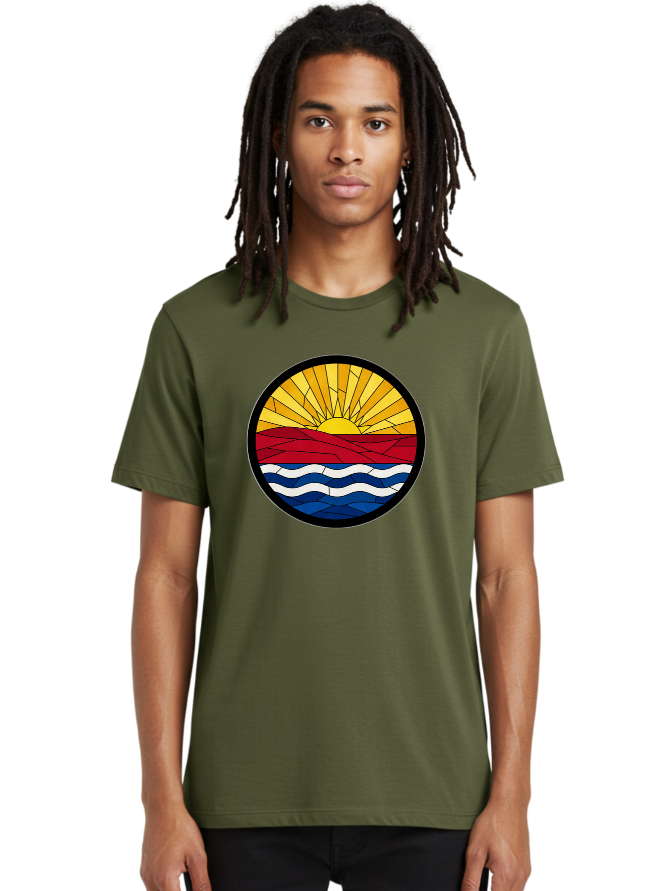 Sunset-Waves Men'S Graphic Tee, 100% Cotton, Comfortable Casual Summer Wear, Machine Washable, Vintage Camera, Old Camera, Antique Camera, Black Camera, Classic Photography, Photography Equipment, Nostalgic Device, Film Camera, Camera Art Bah210